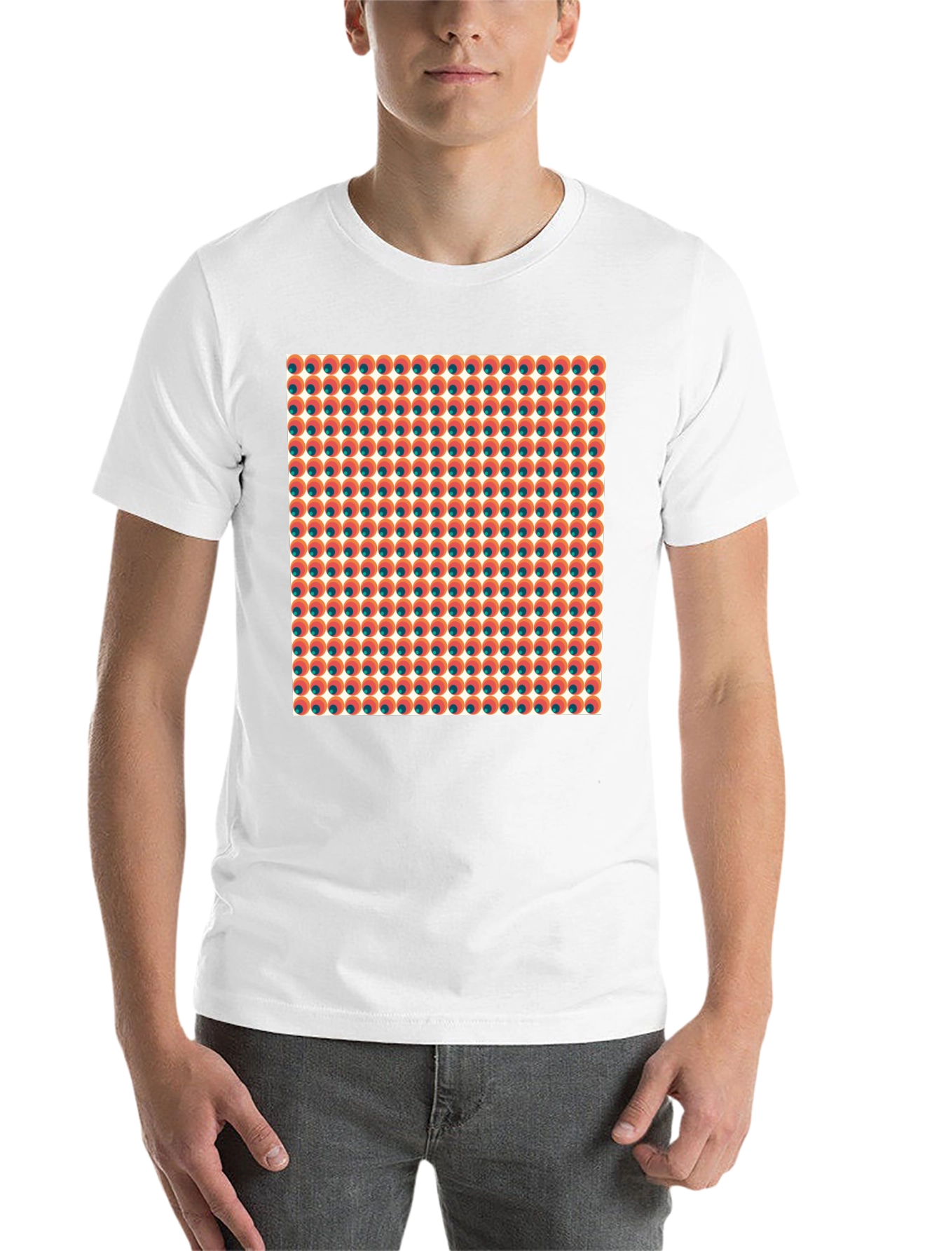 Black Retro Polka Dot T-Shirt view 14