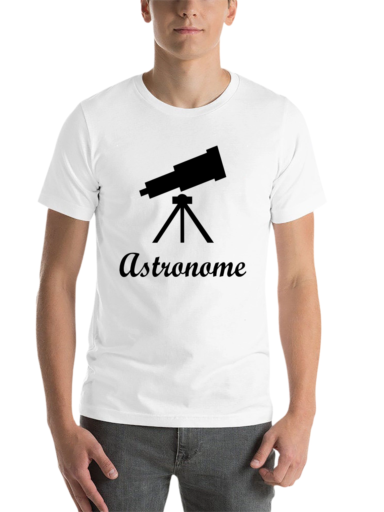 Astronome Telescope Graphic T-Shirt - 14