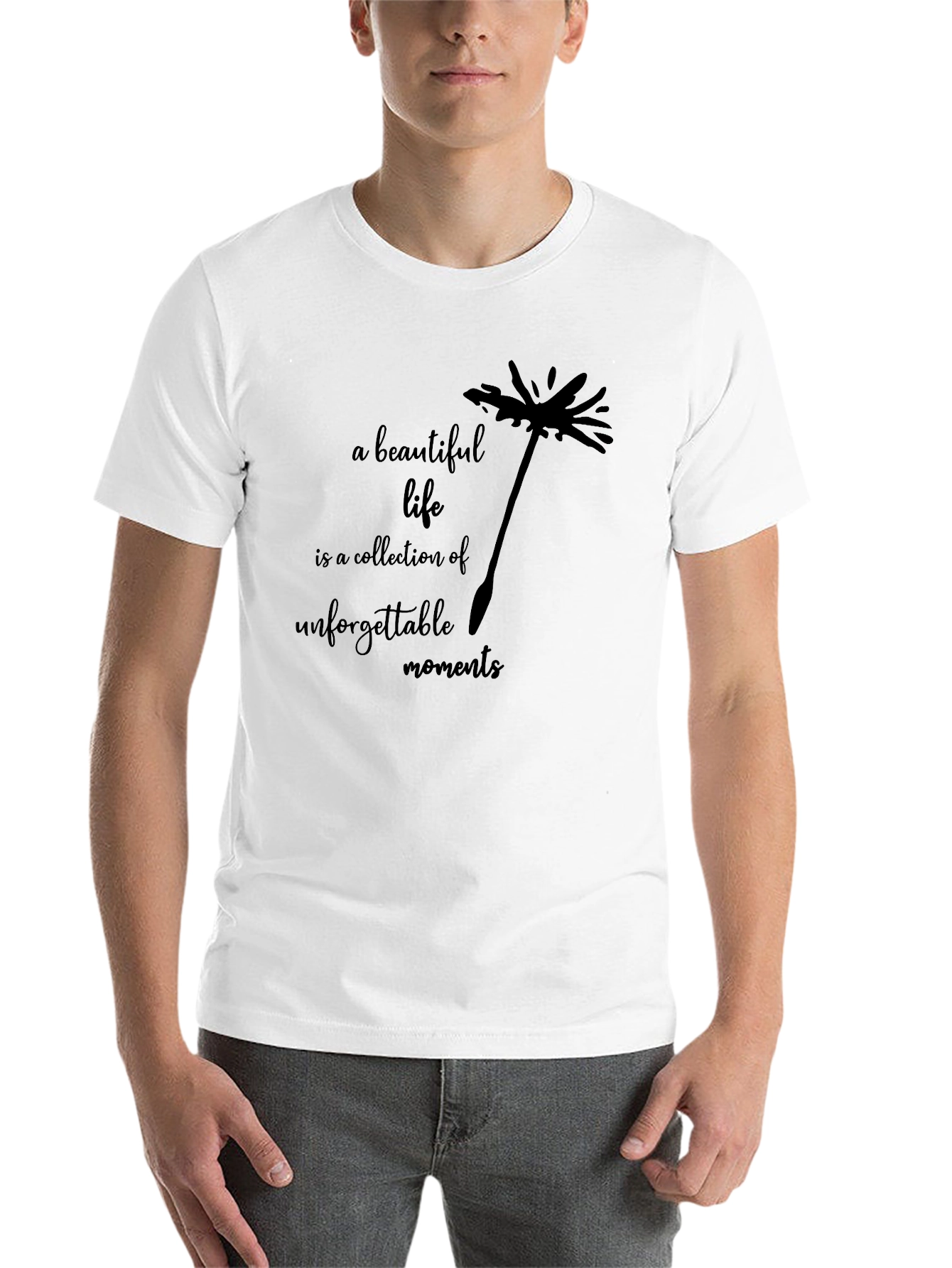 Black Life Moments Graphic Tee - Unisex Cotton T-Shirt view 14