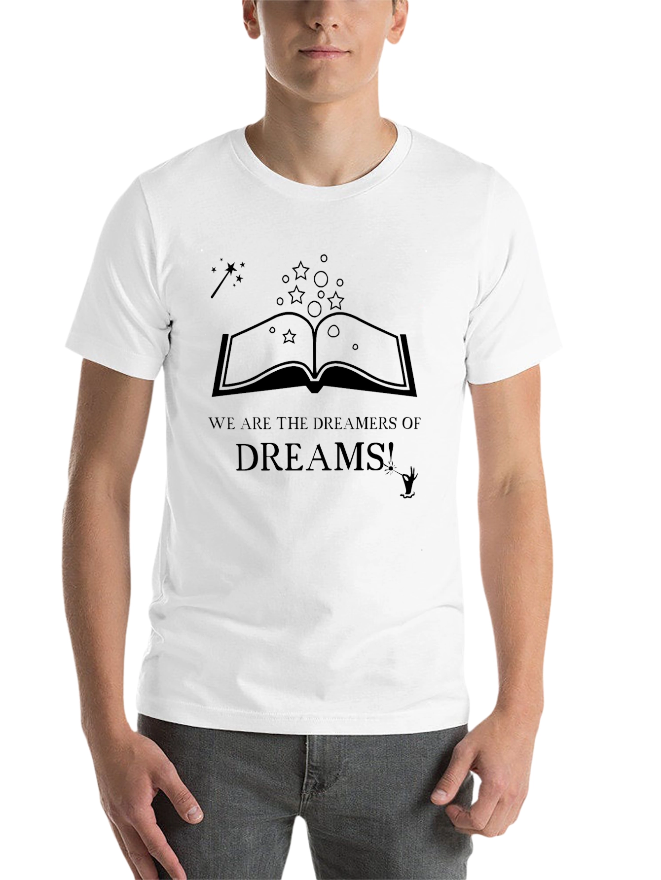 Dreamers of Dreams Graphic Tee - Black - 14