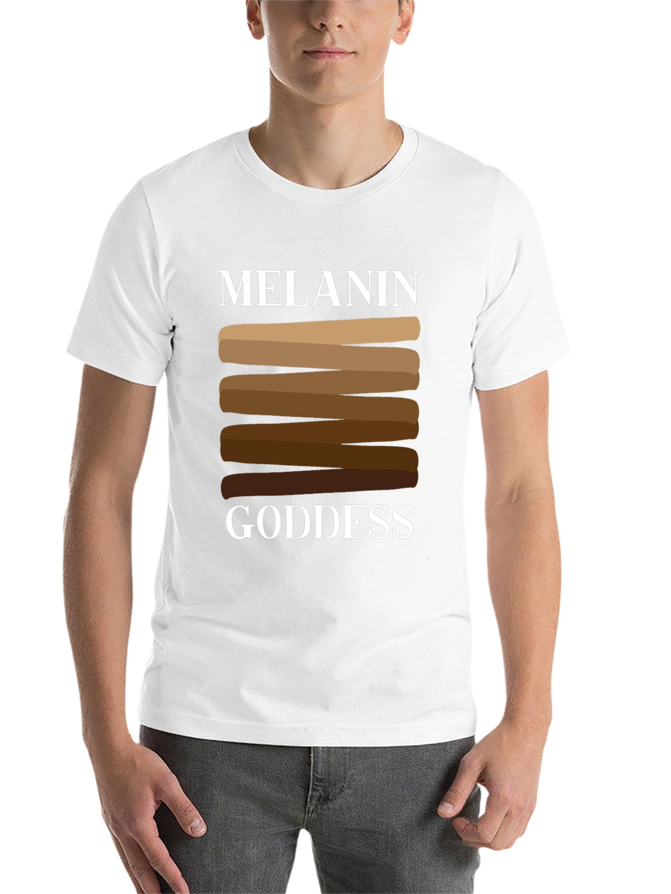 Black Melanin Goddess T-Shirt view 14