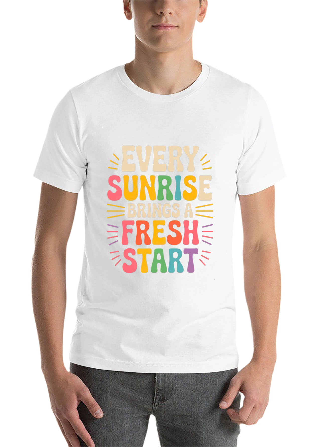 Black Sunrise Fresh Start Graphic Tee view 14