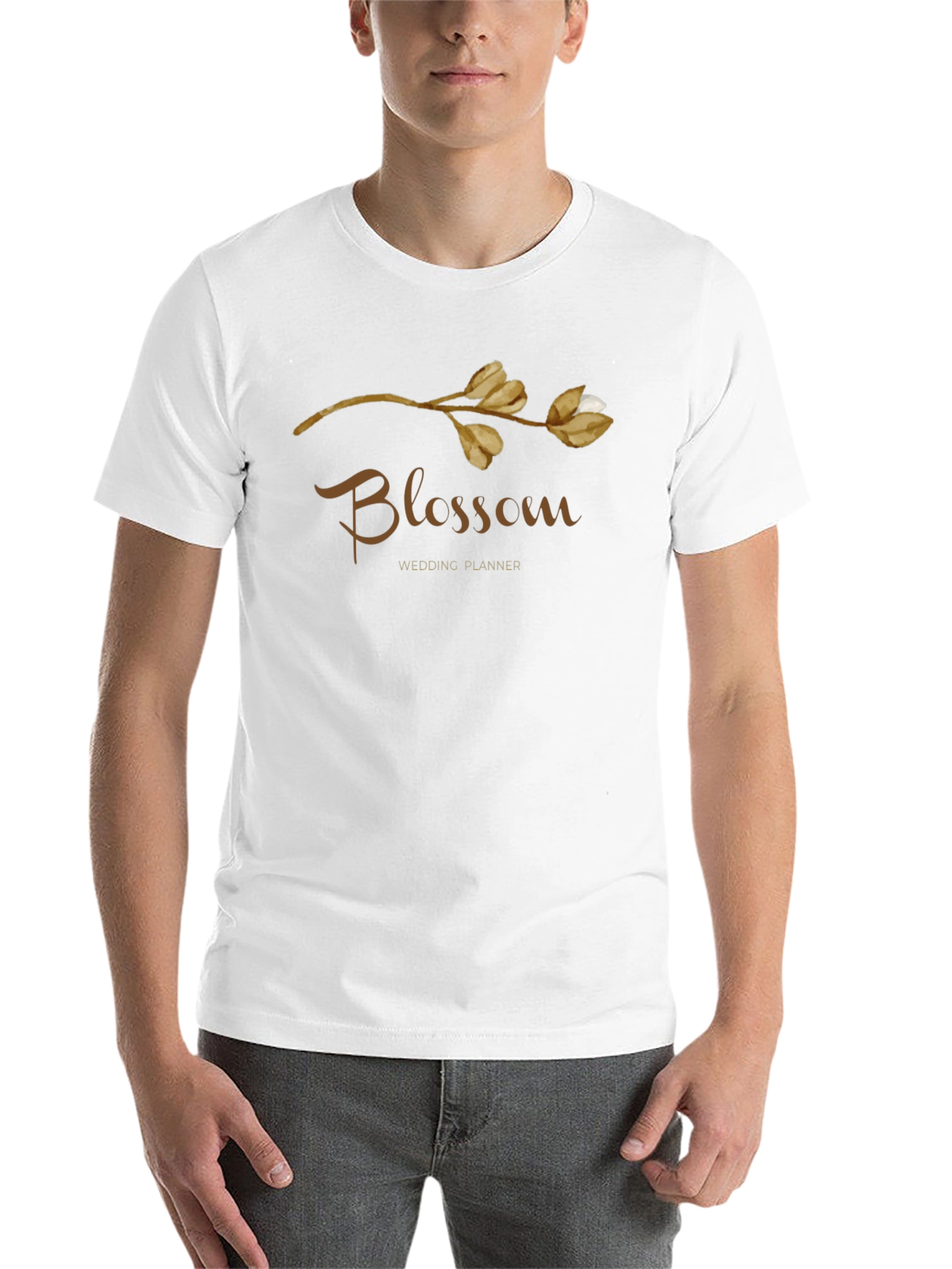 Black Blossom Wedding Planner Black T-Shirt view 14