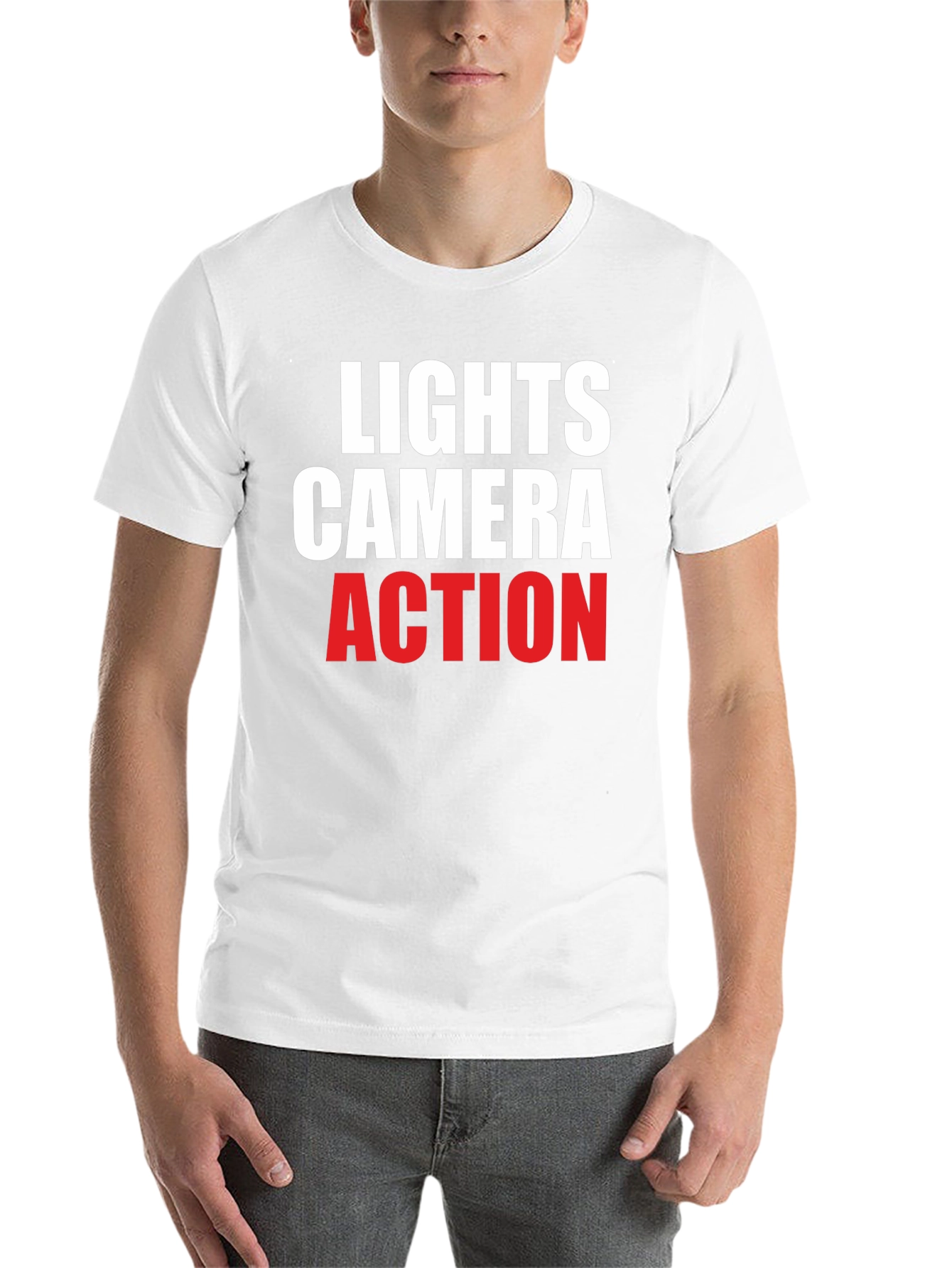 Black Lights Camera Action T-Shirt - Black view 14