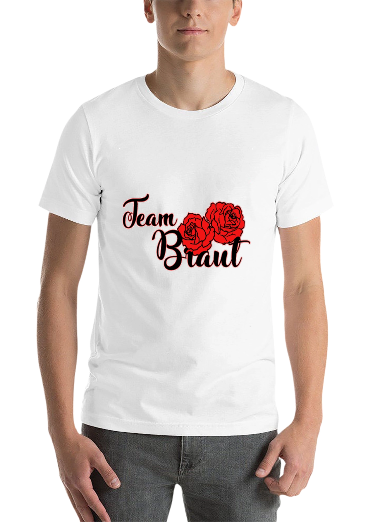 Black Team Brant Roses Graphic Tee view 14