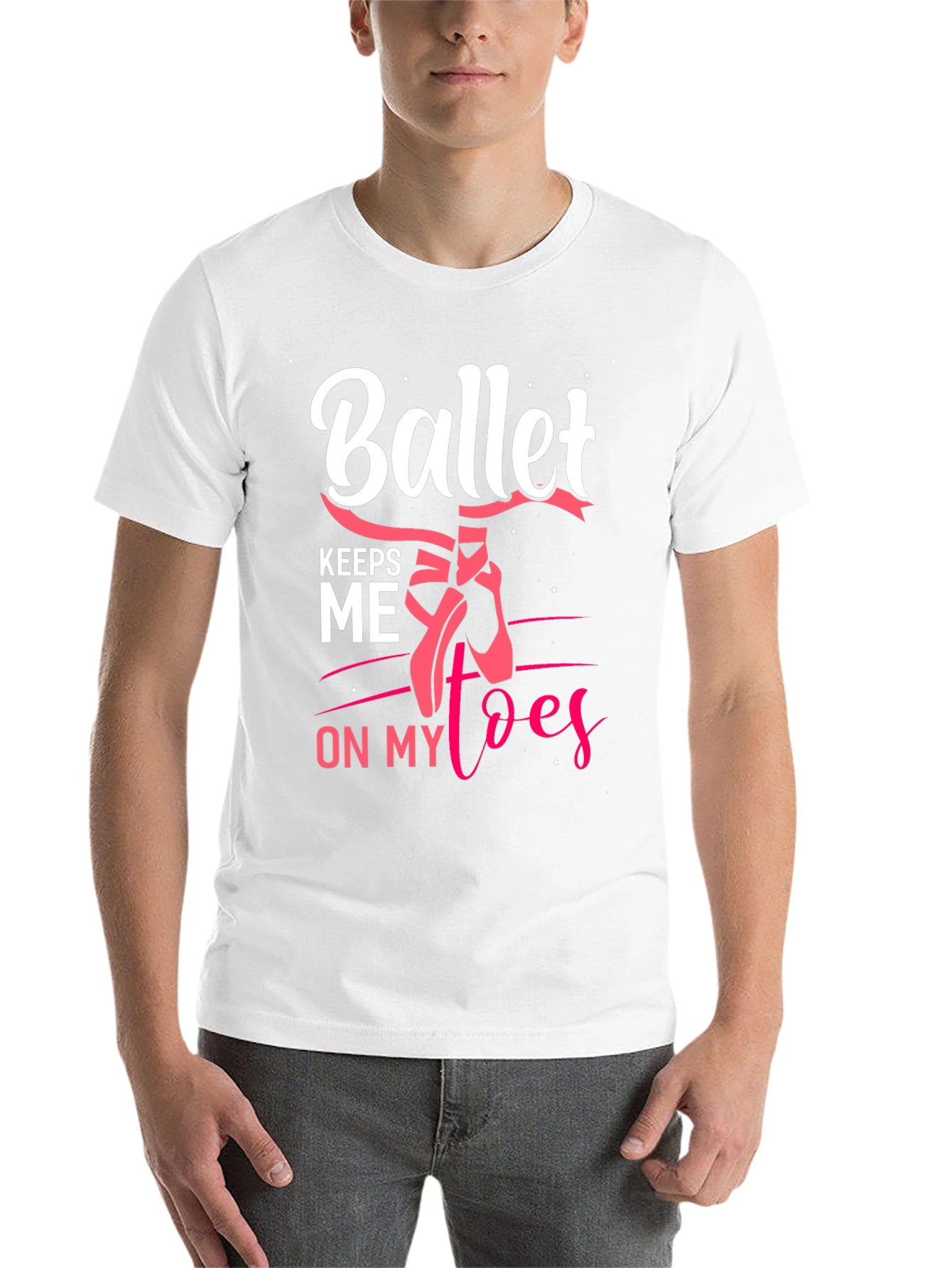 Black Ballet Keeps Me on My Toes Graphic Tee view 14
