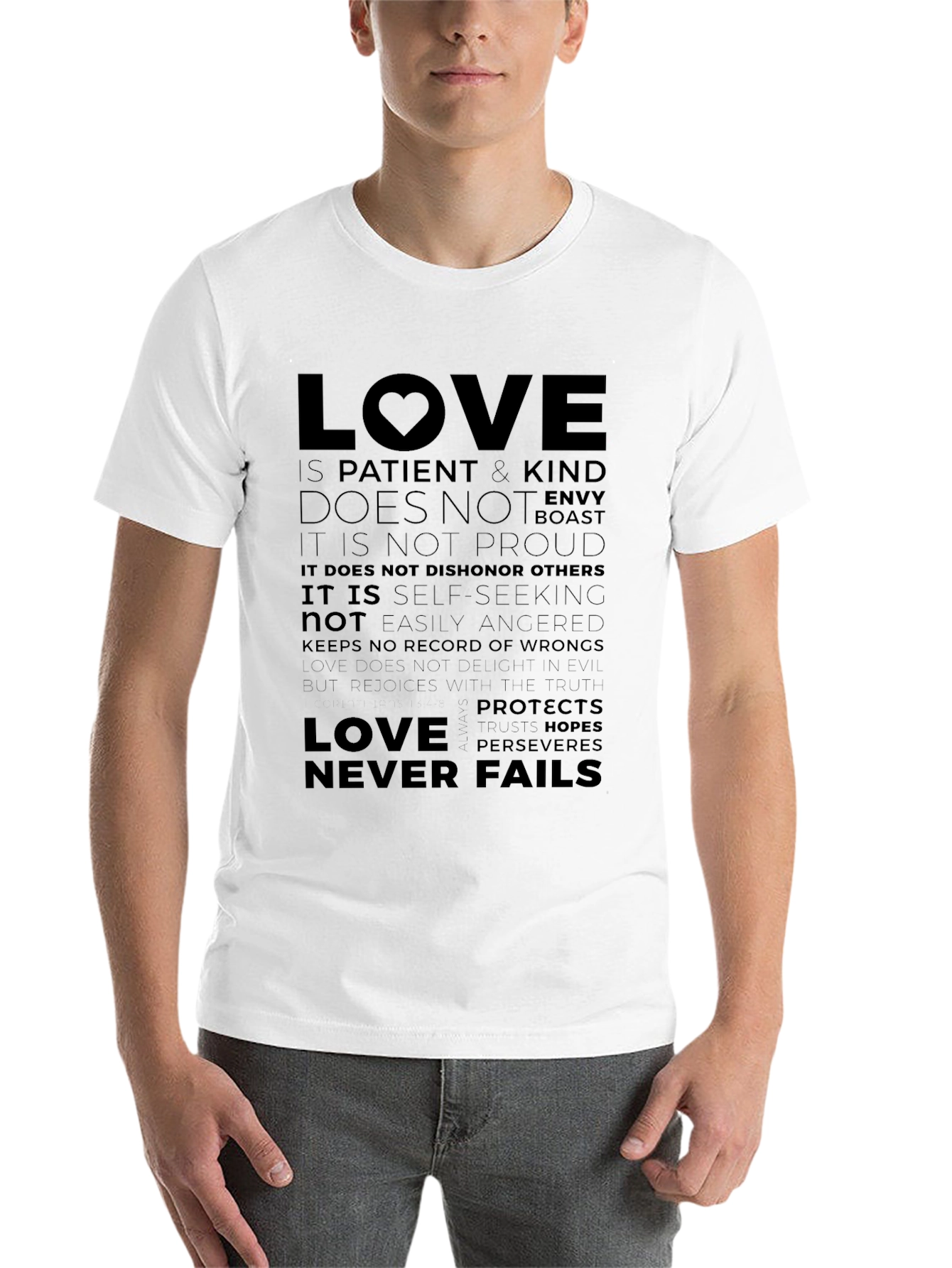 Black Love is Patient T-Shirt - Inspirational Design view 14