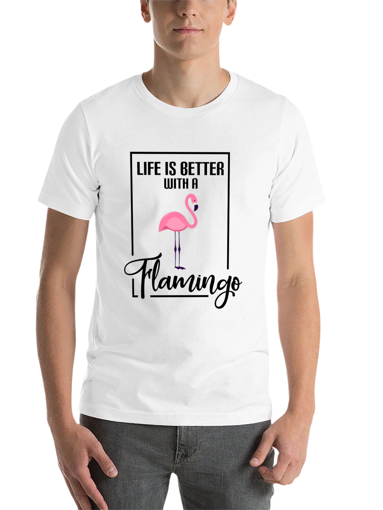 Black Life is Better with a Flamingo T-Shirt view 14