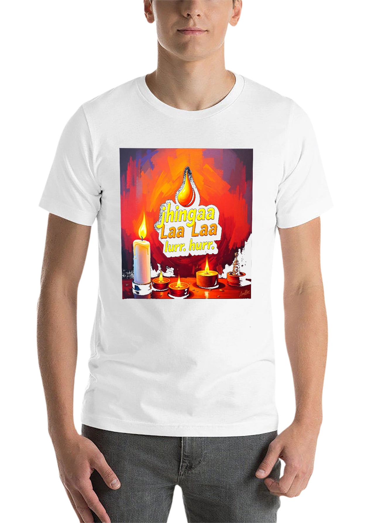 Candlelight Art Tee - 14