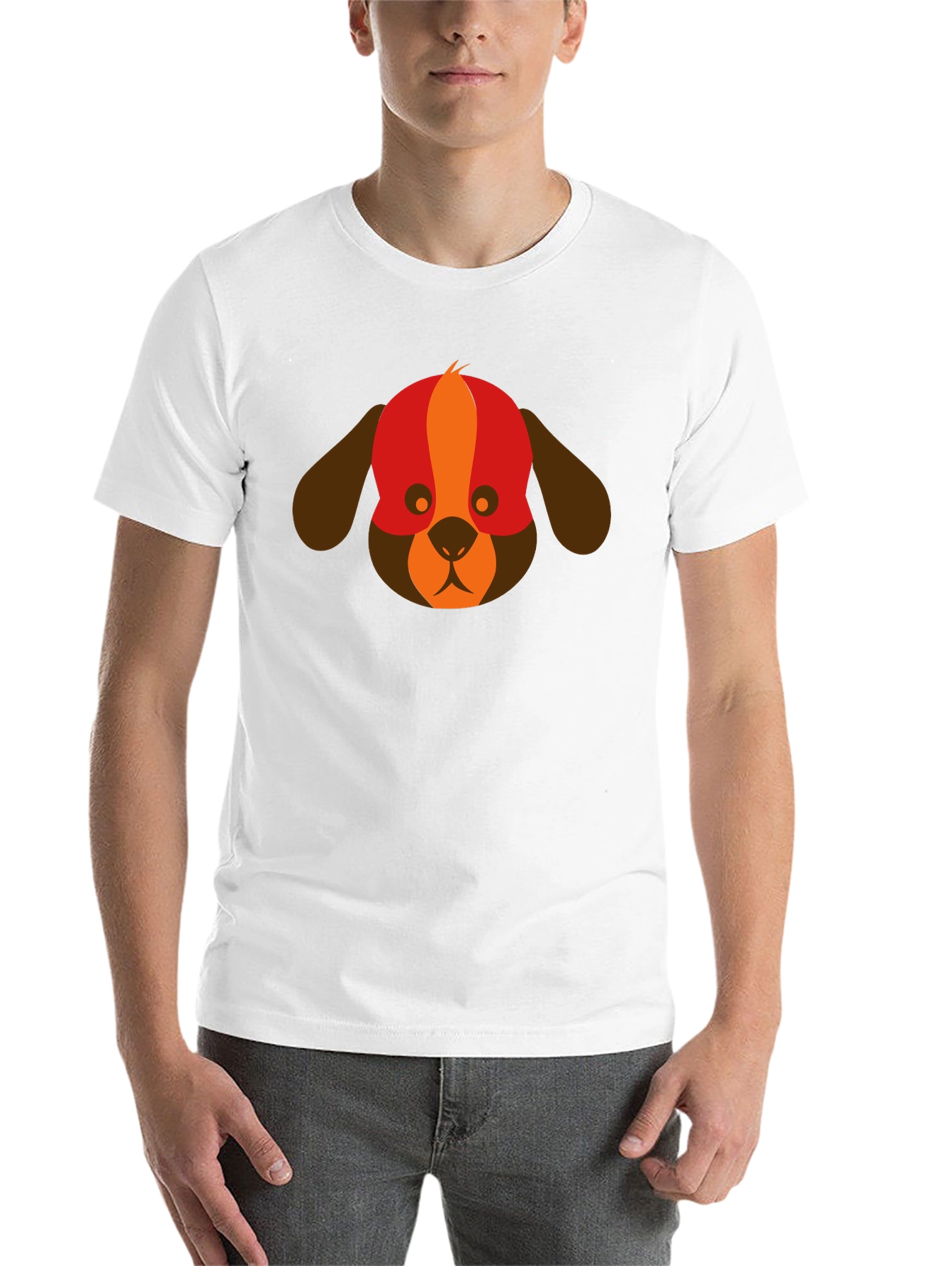 Black Dog Graphic Tee - Modern Design view 14