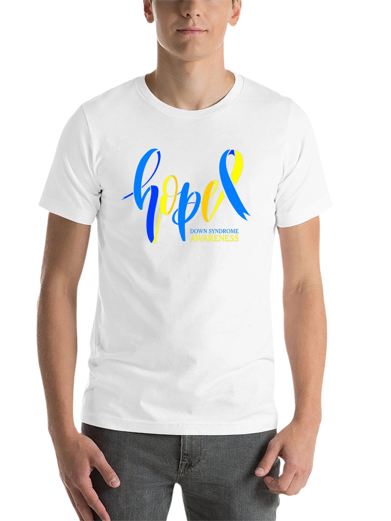 Hope Down Syndrome Awareness T-Shirt - 14