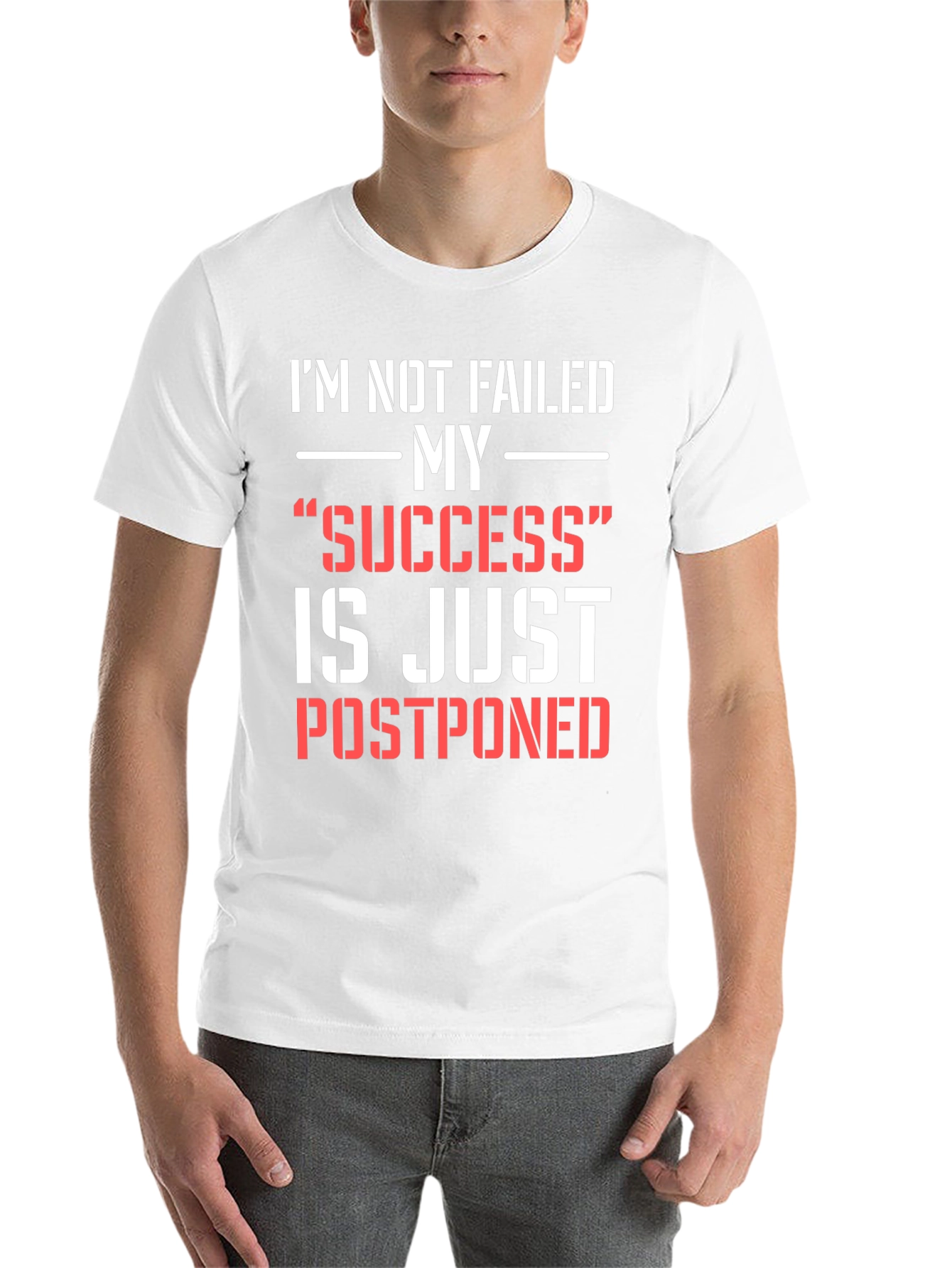Black I'm Not Failed Black Graphic Tee view 14