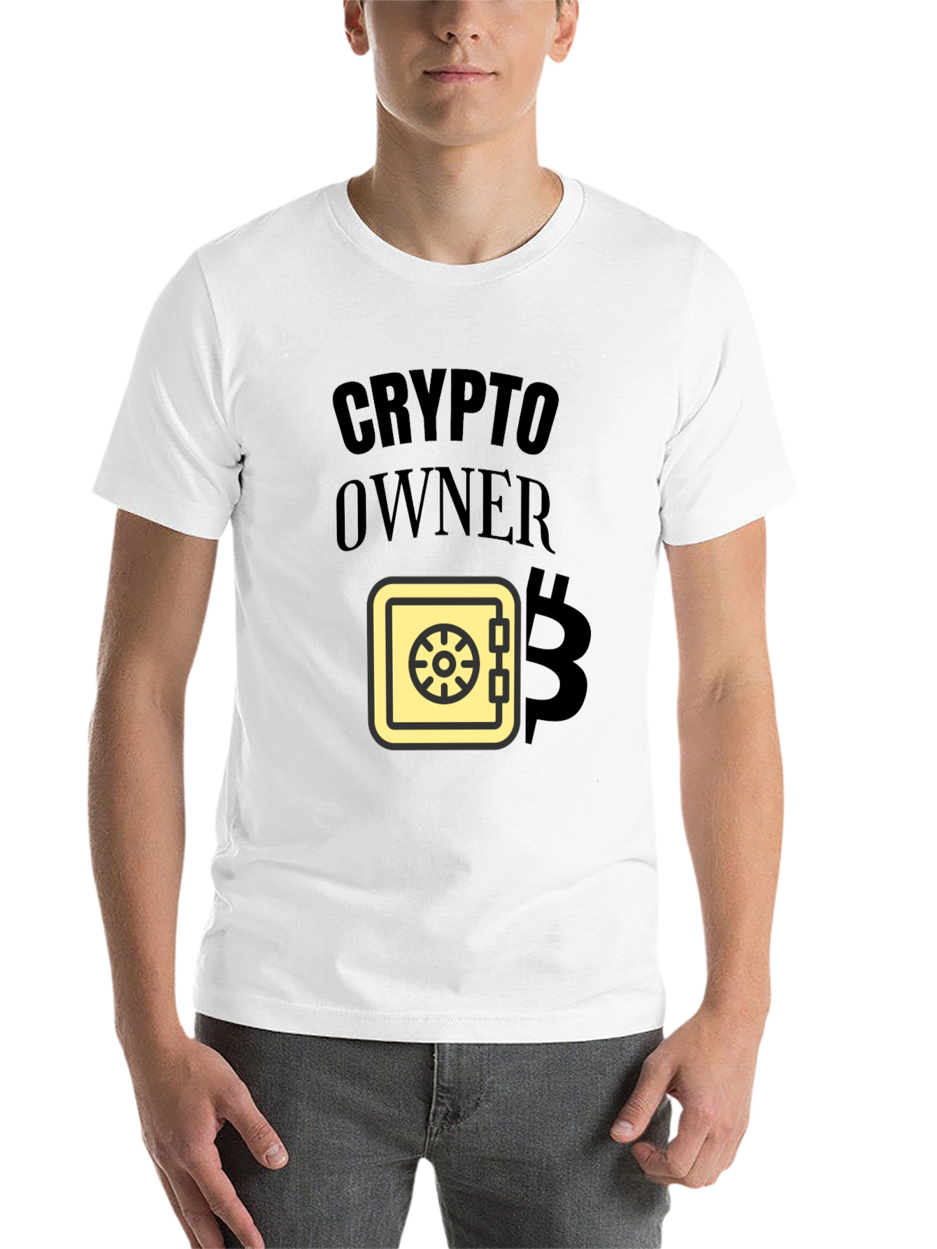 Black Crypto Owner T-Shirt - Bitcoin Enthusiast Style view 14