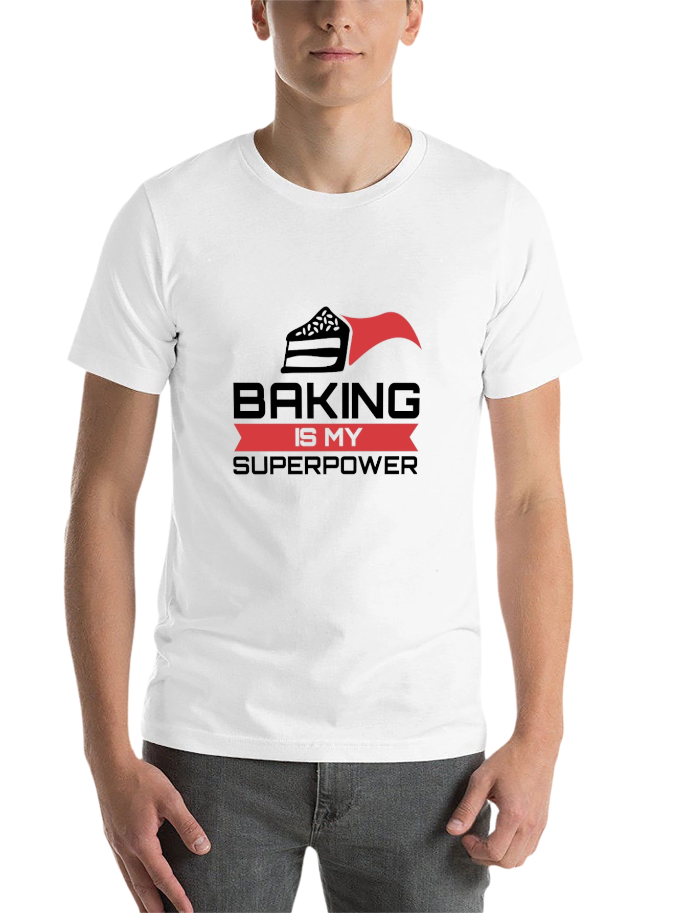 Black Baking is My Superpower Graphic Tee view 14
