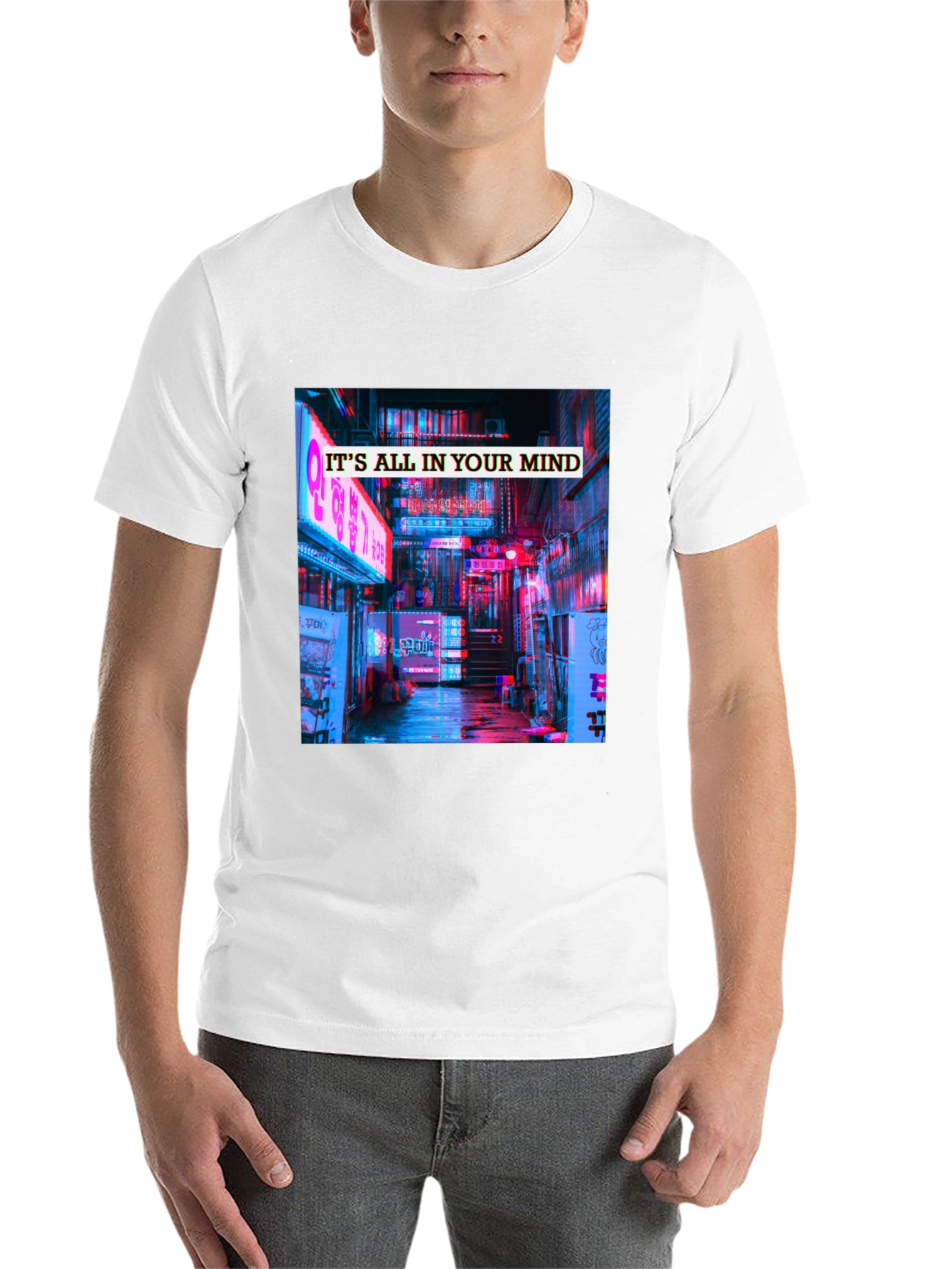 Black Mindscape Graphic Tee view 14