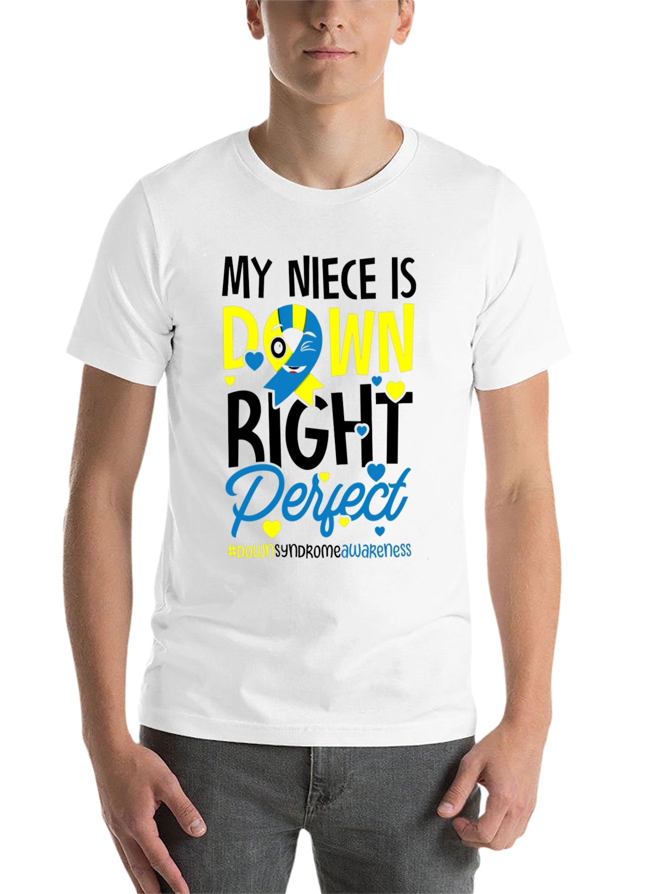 My Niece Is Down Right Perfect T-Shirt - 14