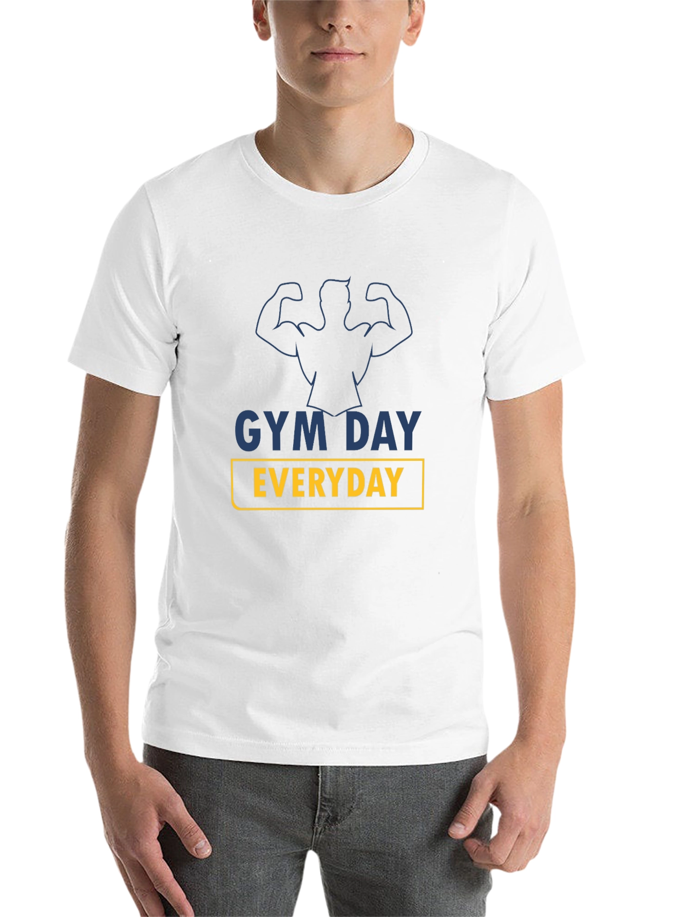 Gym Day Everyday Graphic Tee - 14
