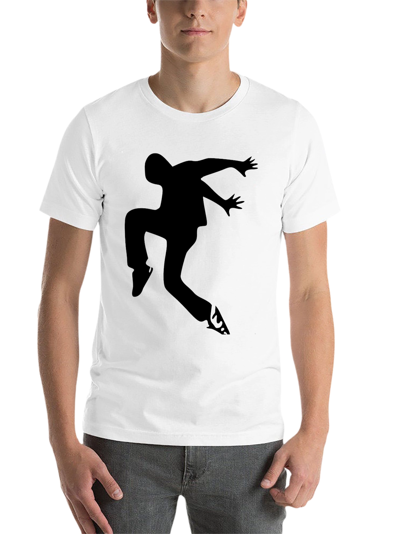 Black Black Dancer Silhouette Graphic Tee view 14