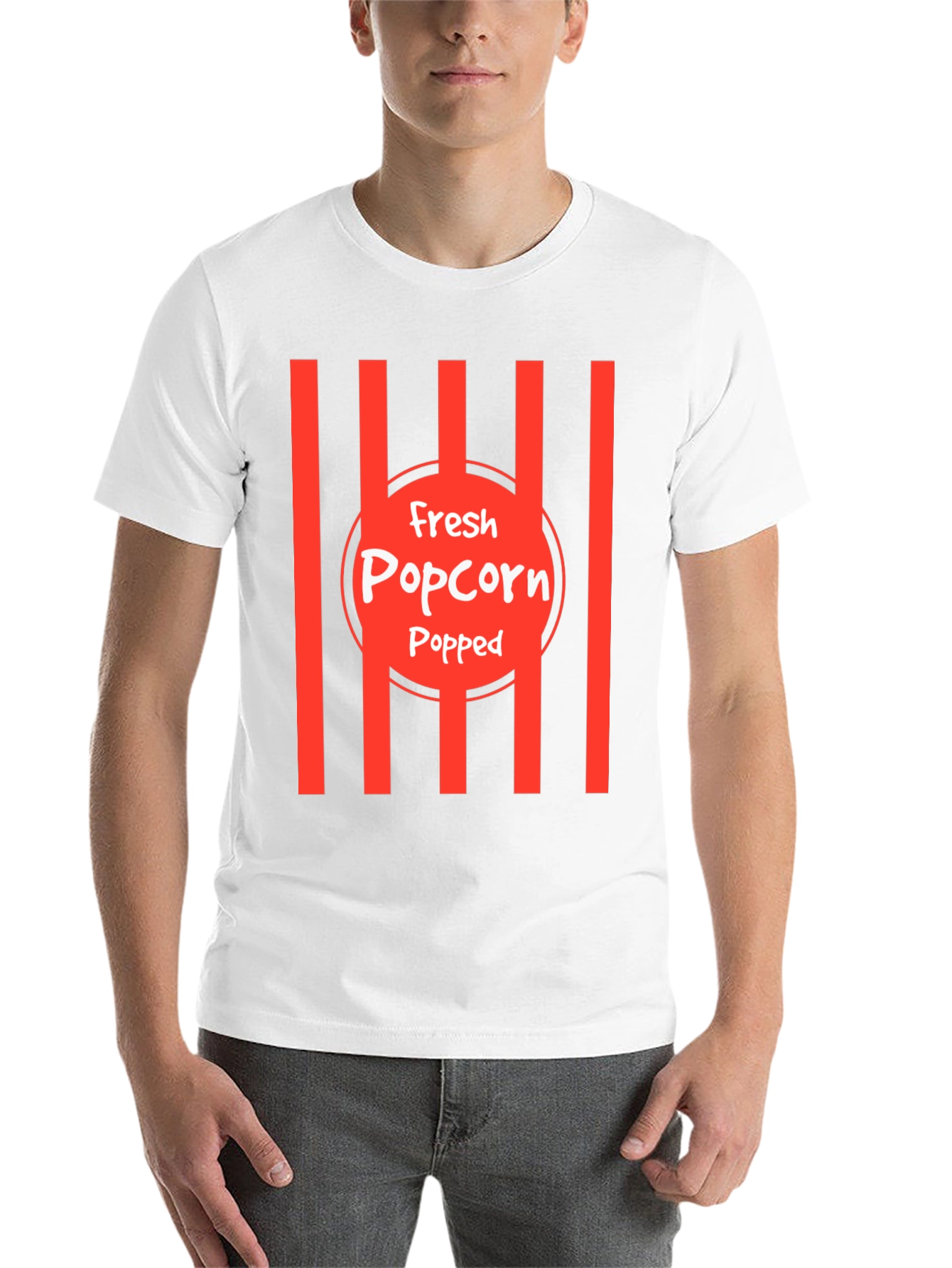 Black Fresh Popped Popcorn Graphic Tee view 14
