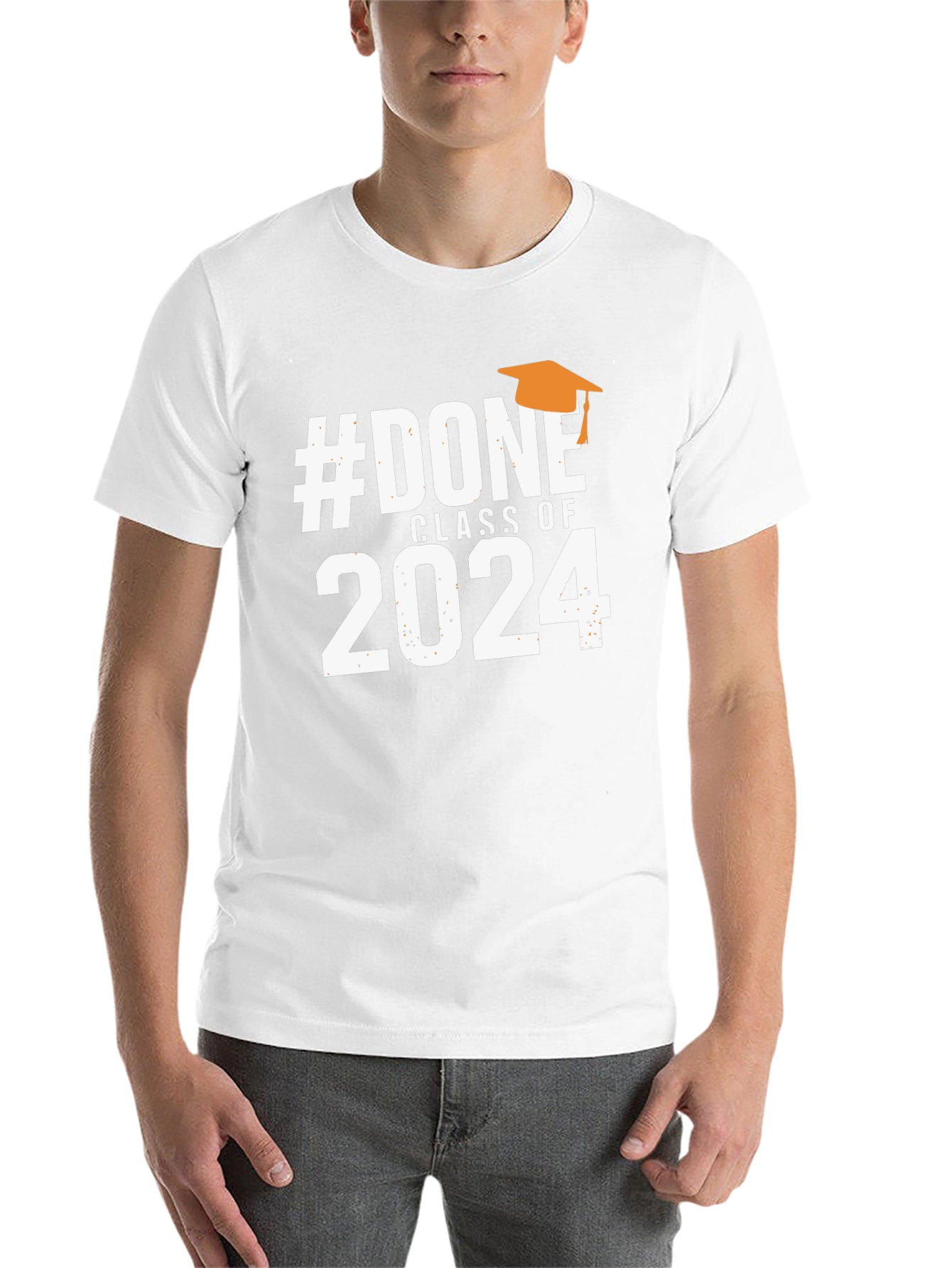 Black Done Class of 2024 Graduation T-Shirt view 14