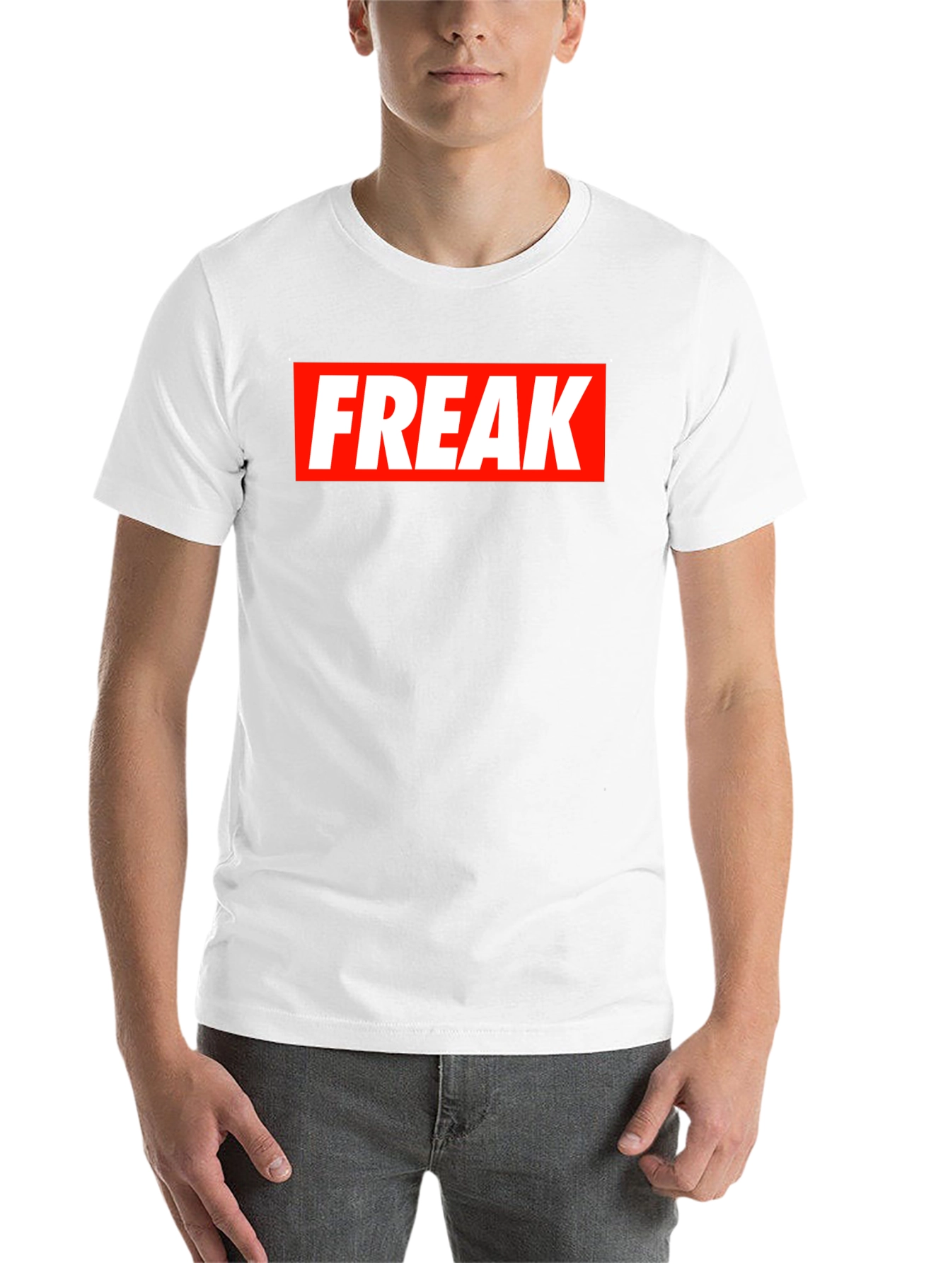 Black Freak Graphic Tee - Bold Statement T-Shirt view 14