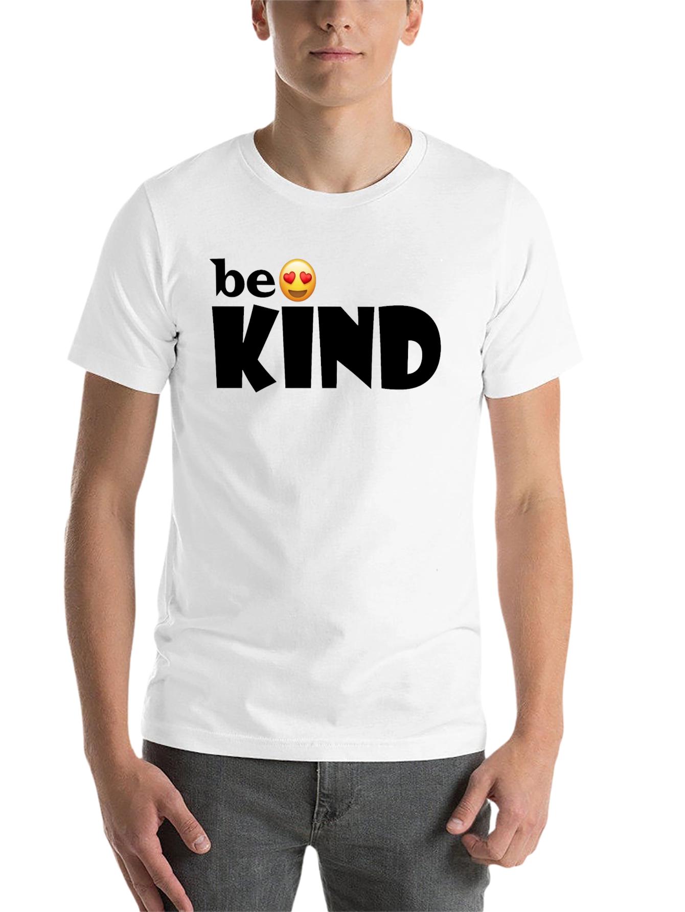 Black Be Kind T-Shirt - Black Graphic Tee view 14