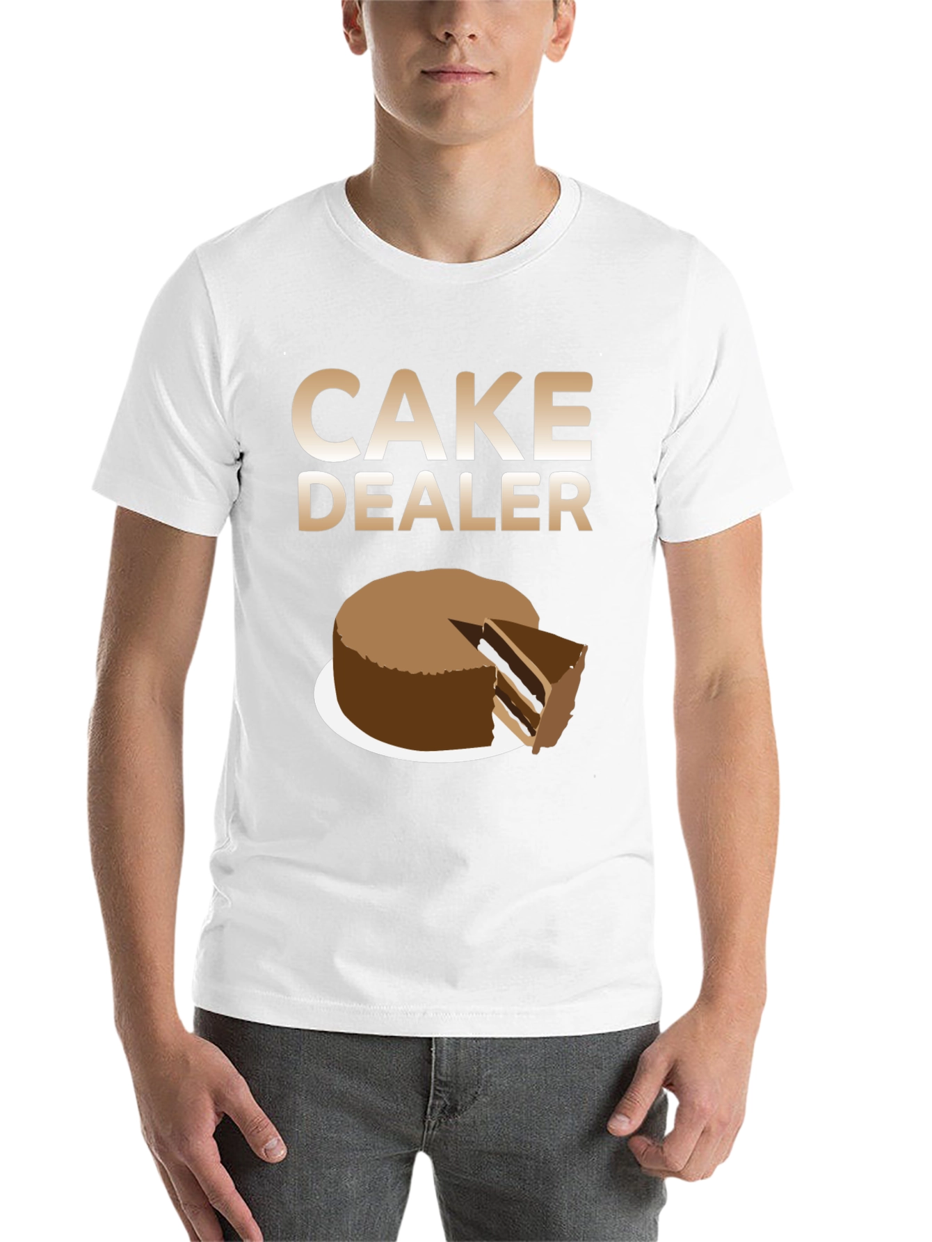 Black Cake Dealer Graphic T-Shirt view 14