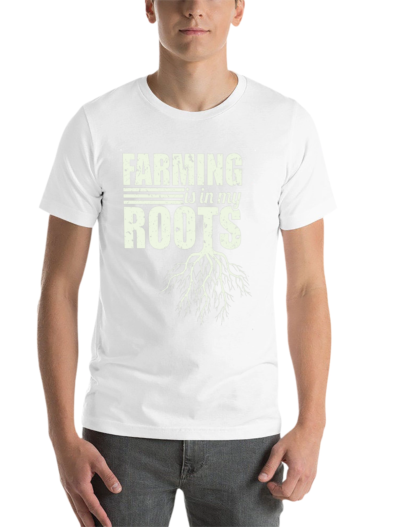 Black Farming is in My Roots T-Shirt view 14
