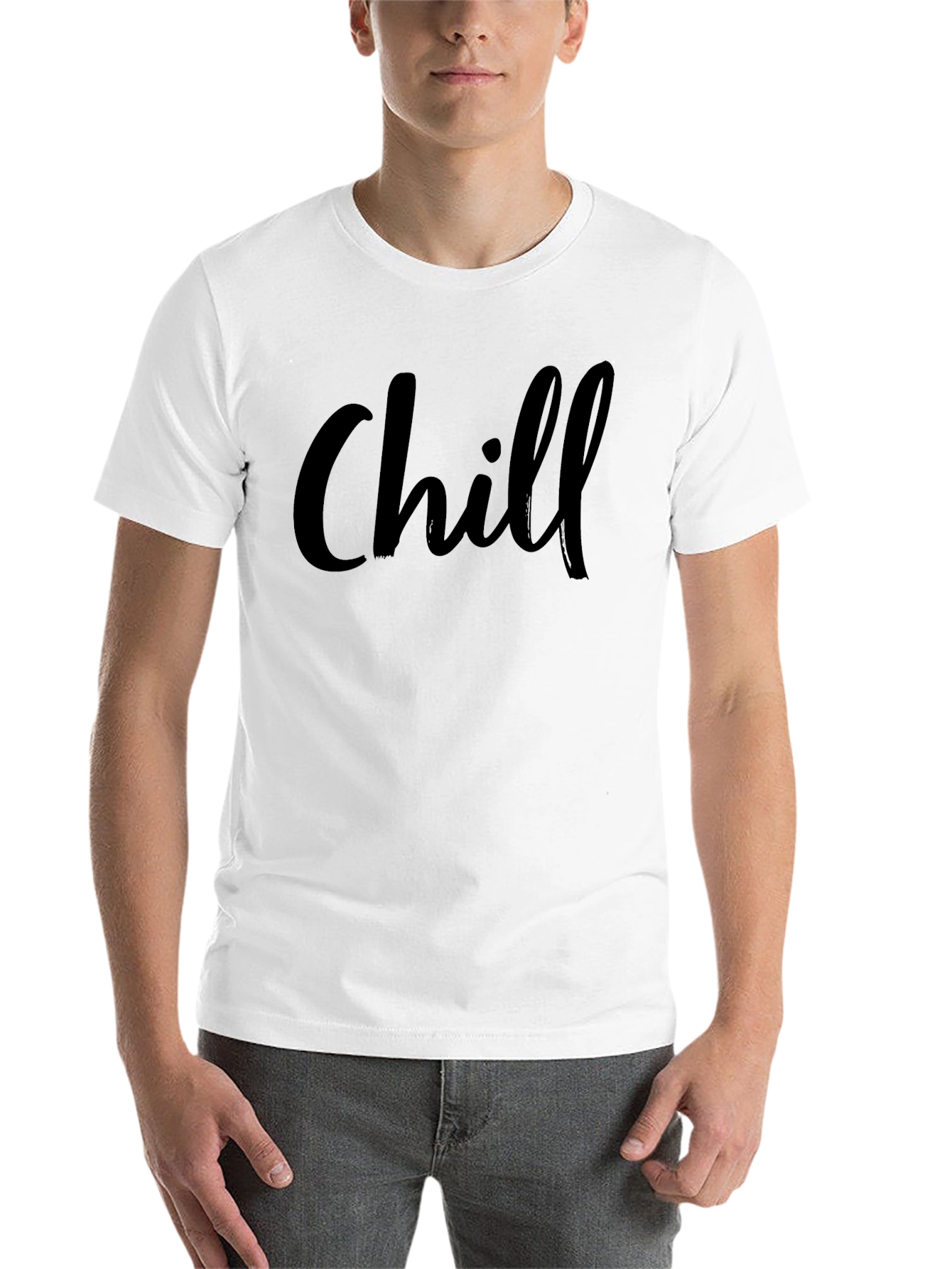 Chill Black T-Shirt - Relaxed Style - 14