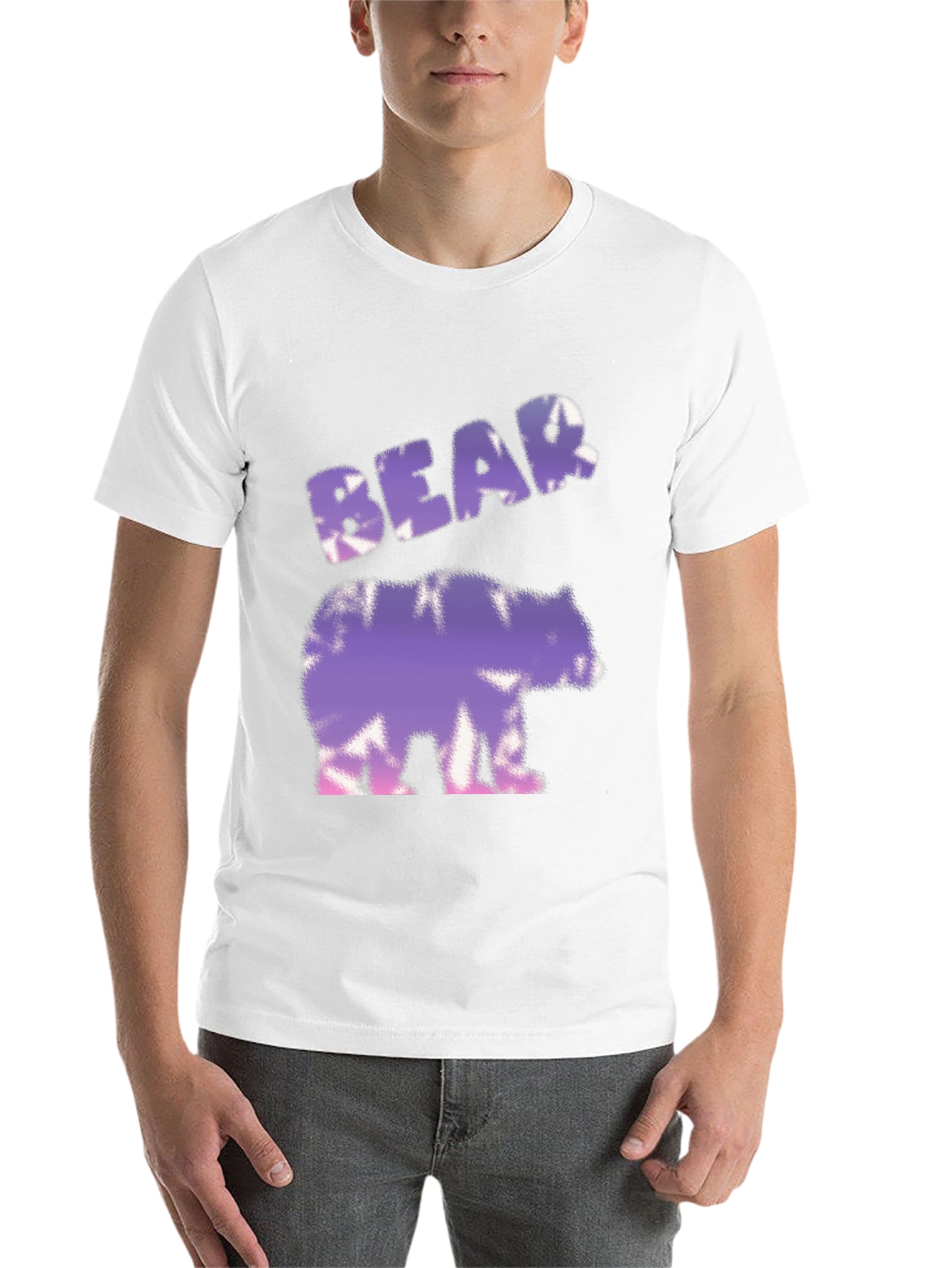 Black Bear Tie-Dye Graphic T-Shirt view 14