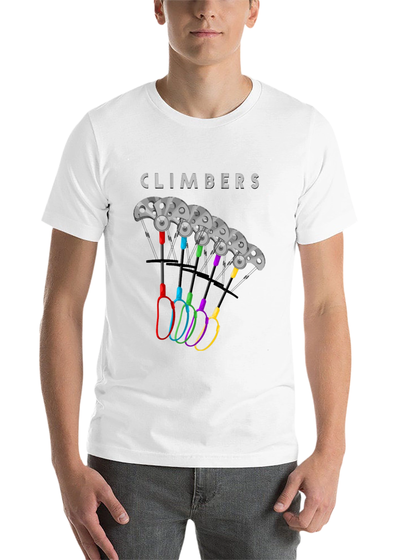 Black Climbers Multi-Cam Climbing T-Shirt view 14