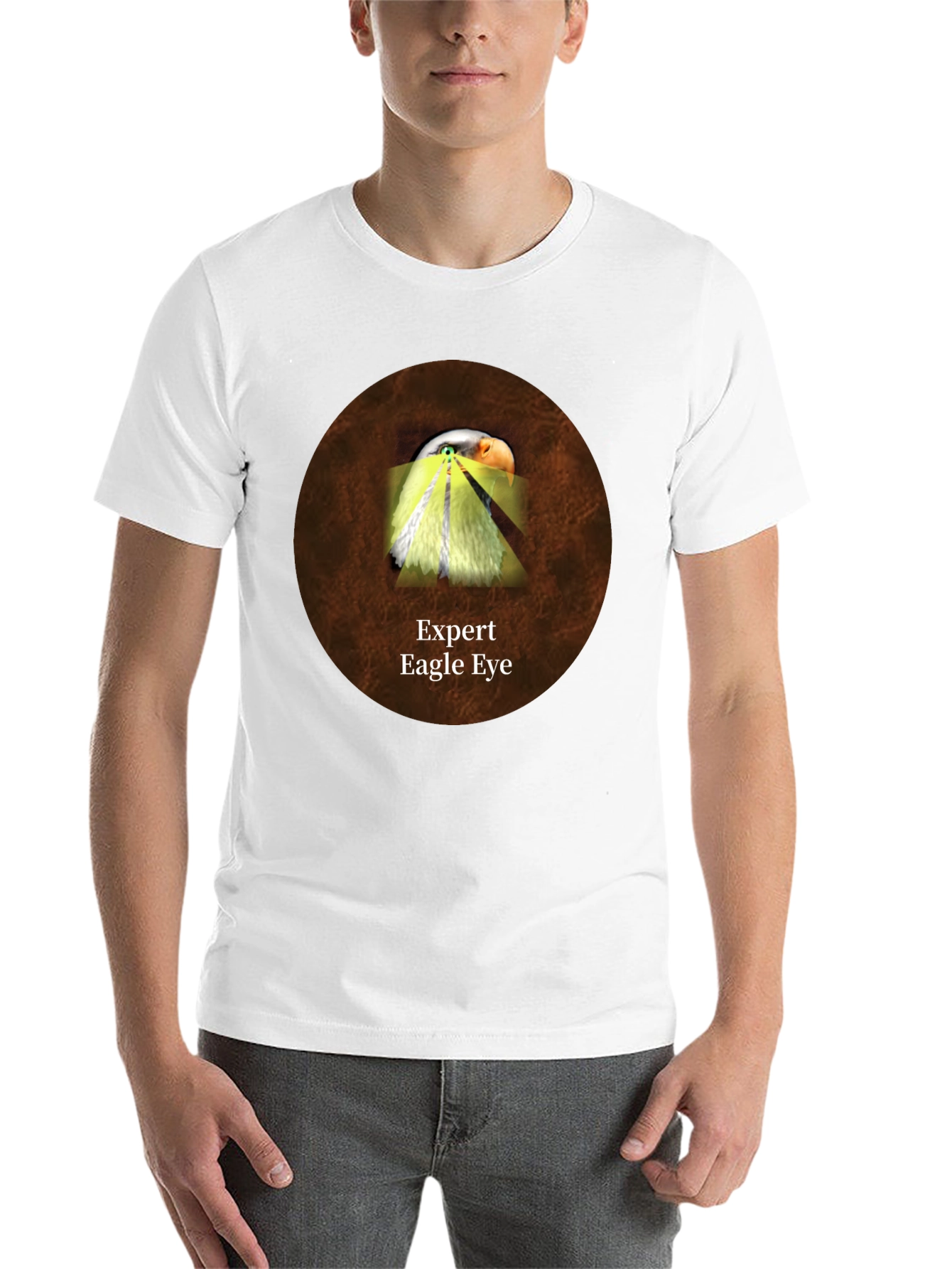 Black Expert Eagle Eye Graphic T-Shirt view 14