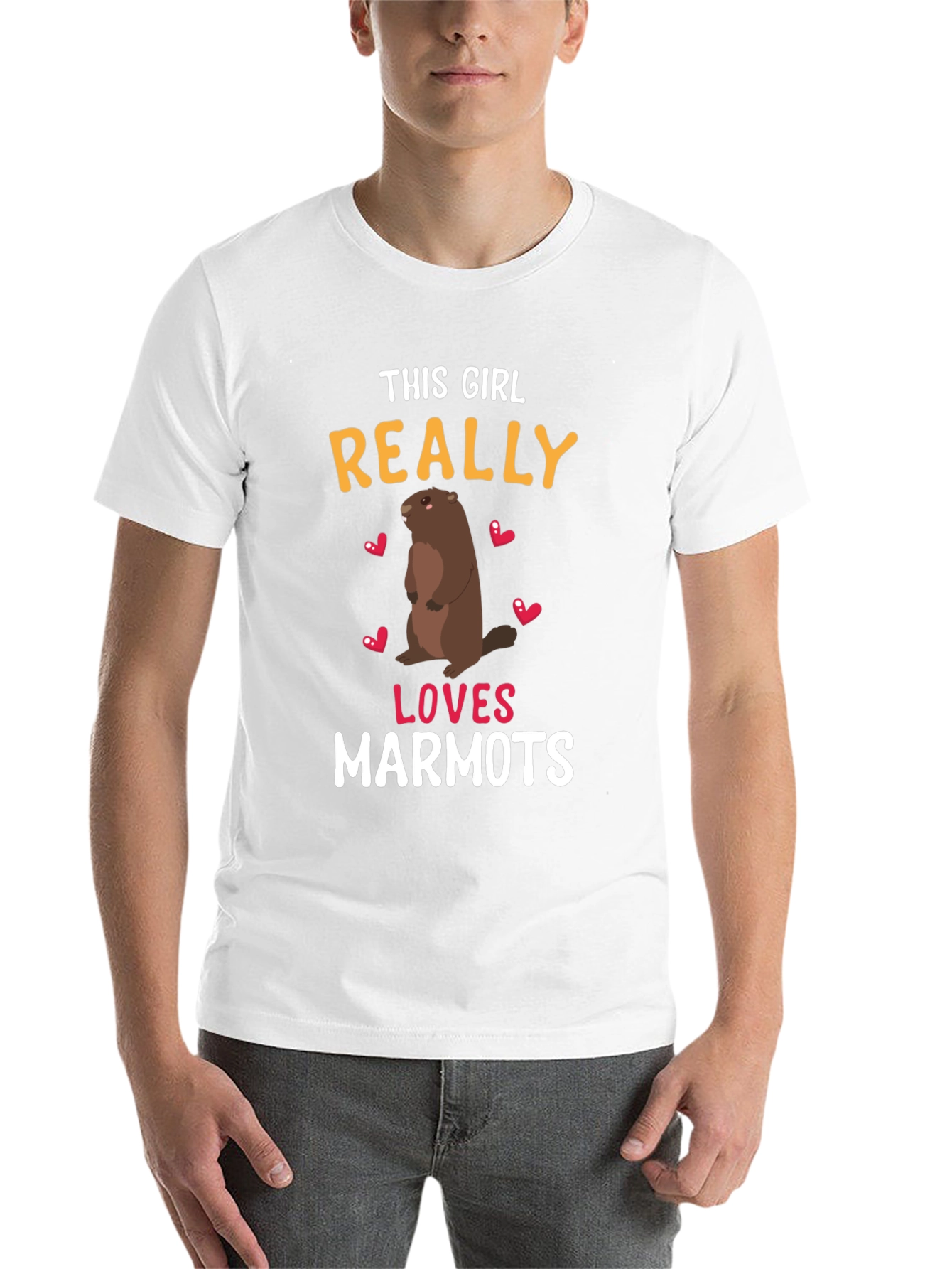 This Girl Really Loves Marmots T-Shirt - 14