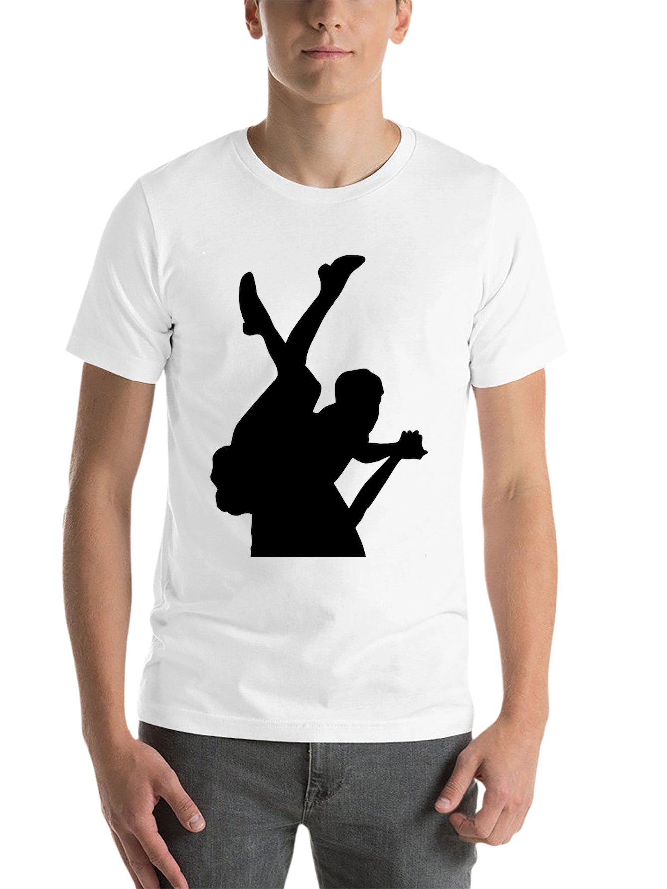 Black Silhouette Graphic Tee - Dark Style view 14