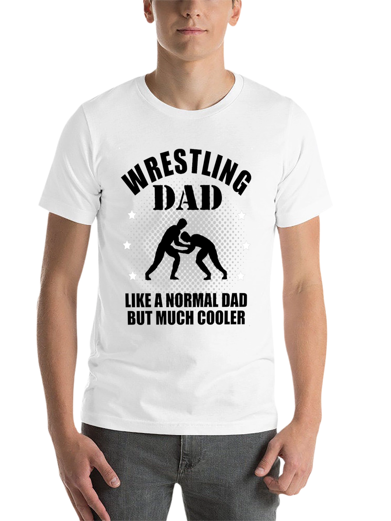 Wrestling Dad T-Shirt - Cool Dad Tee - 14