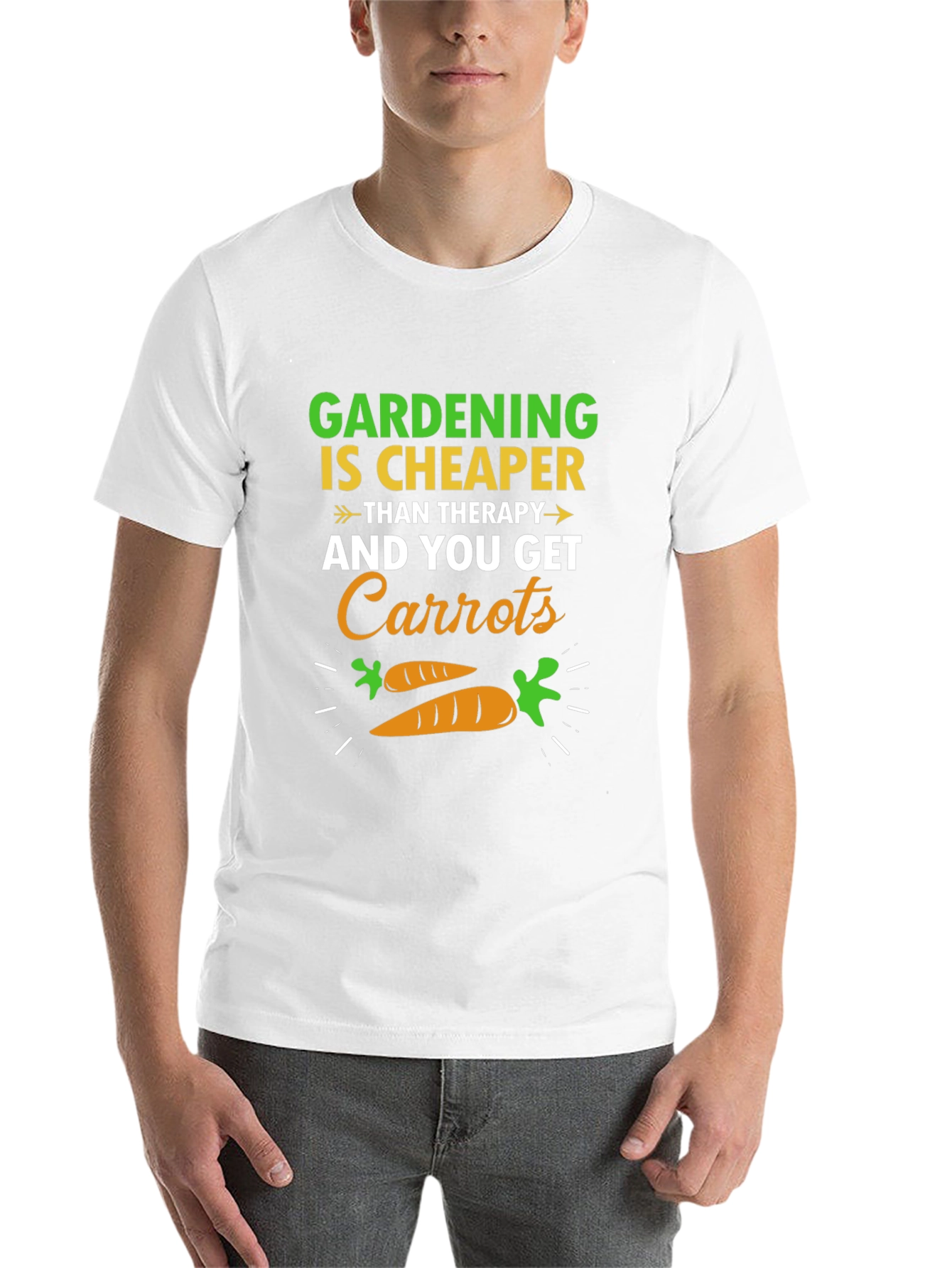 Gardening Carrots Graphic T-Shirt - 14