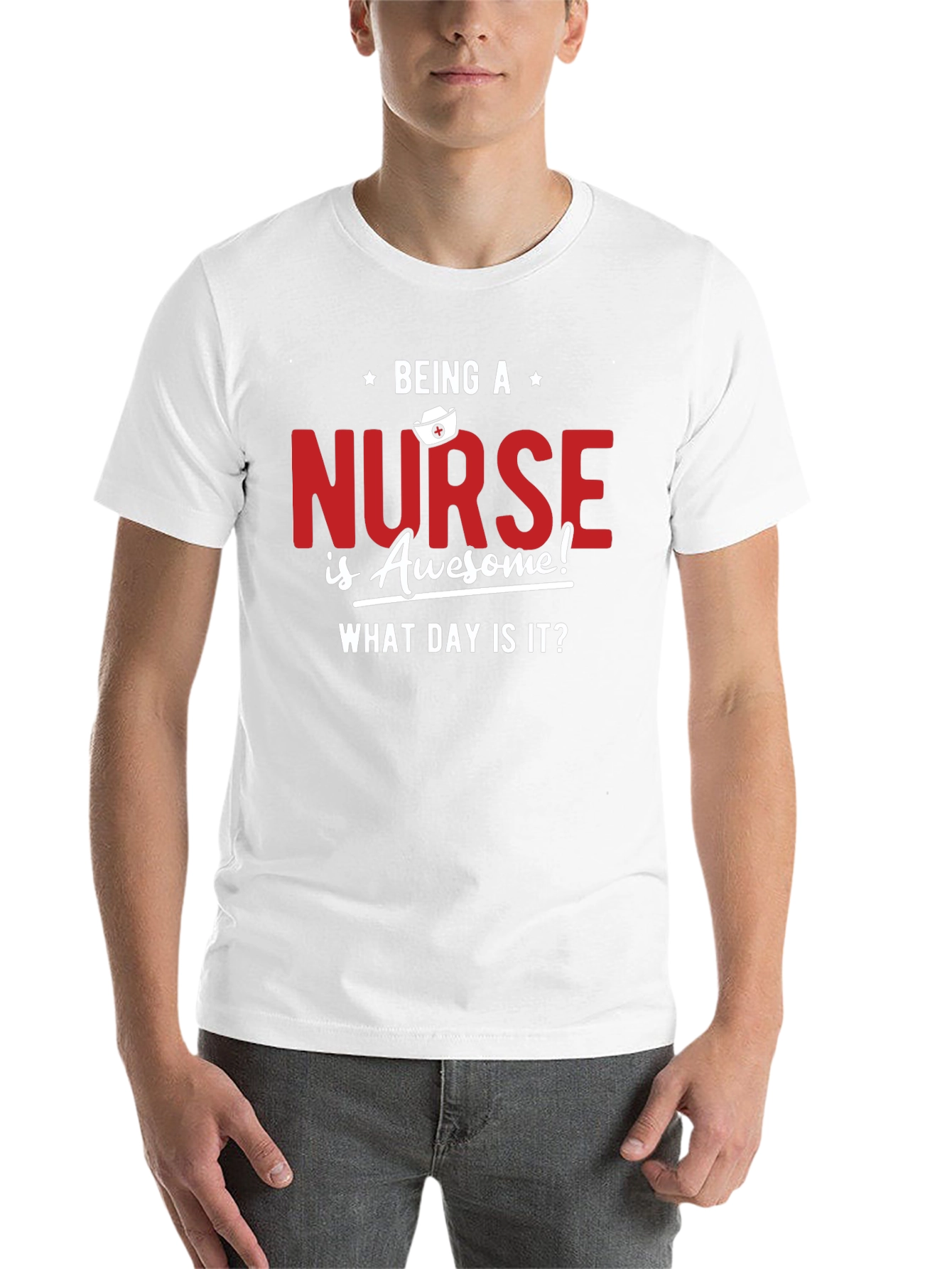 Black Nurse is Awesome T-Shirt - What Day is it? view 14