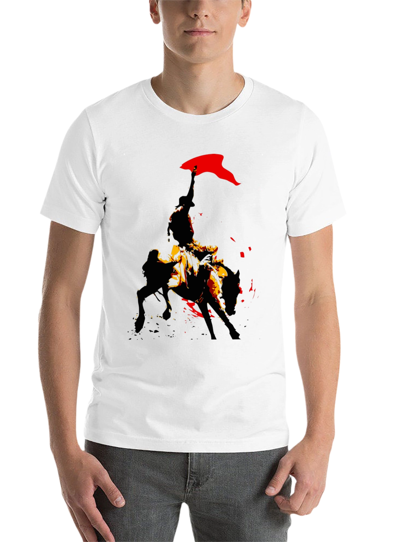 Black Rodeo Rider Graphic Tee view 14