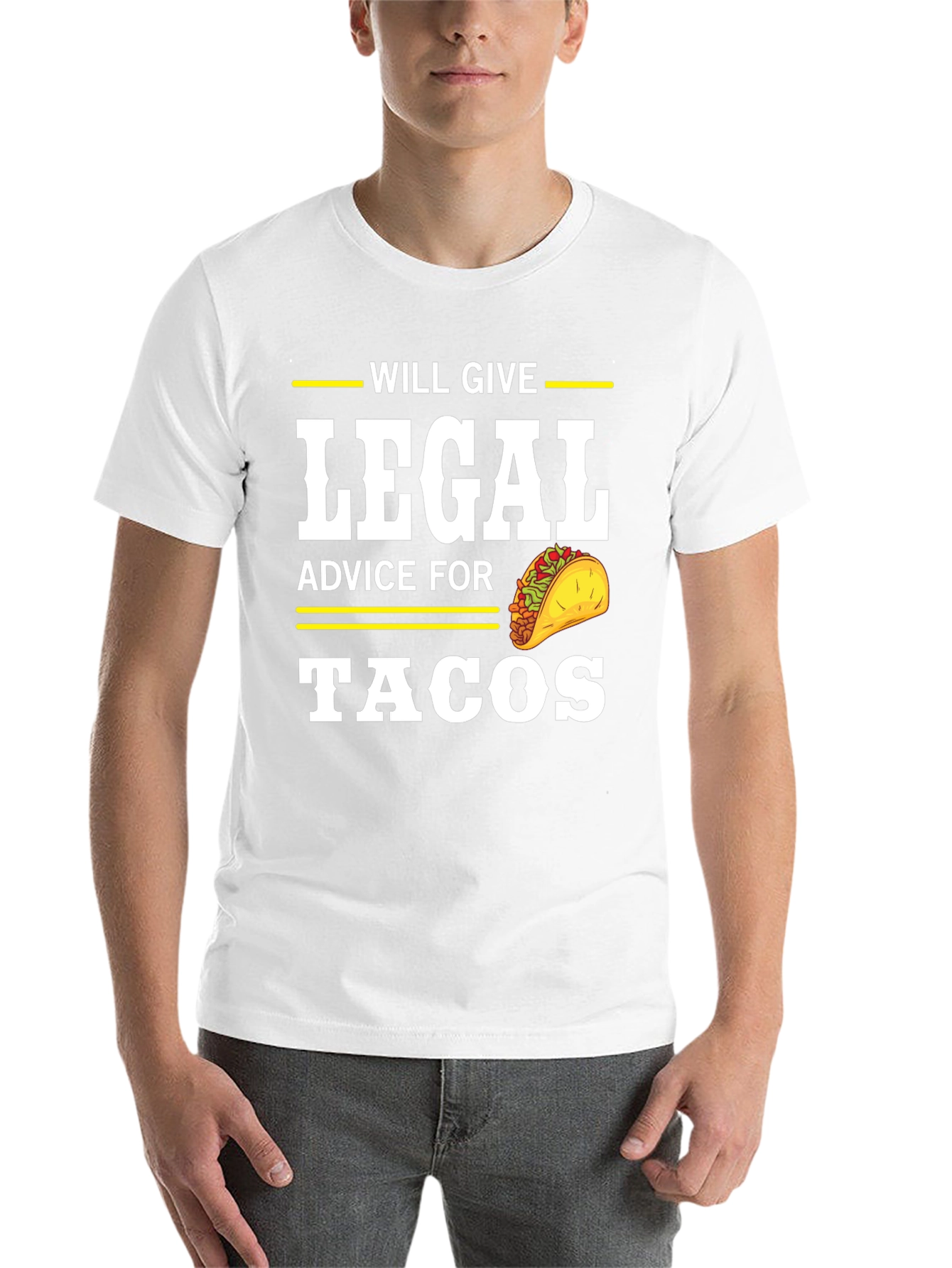 Black Will Give Legal Advice for Tacos T-Shirt view 14
