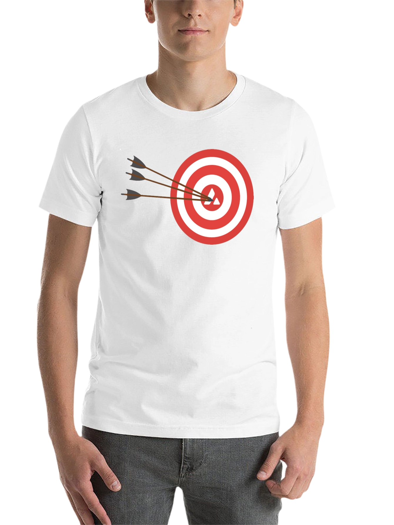 Black Target Practice T-Shirt - Bullseye Tee view 14