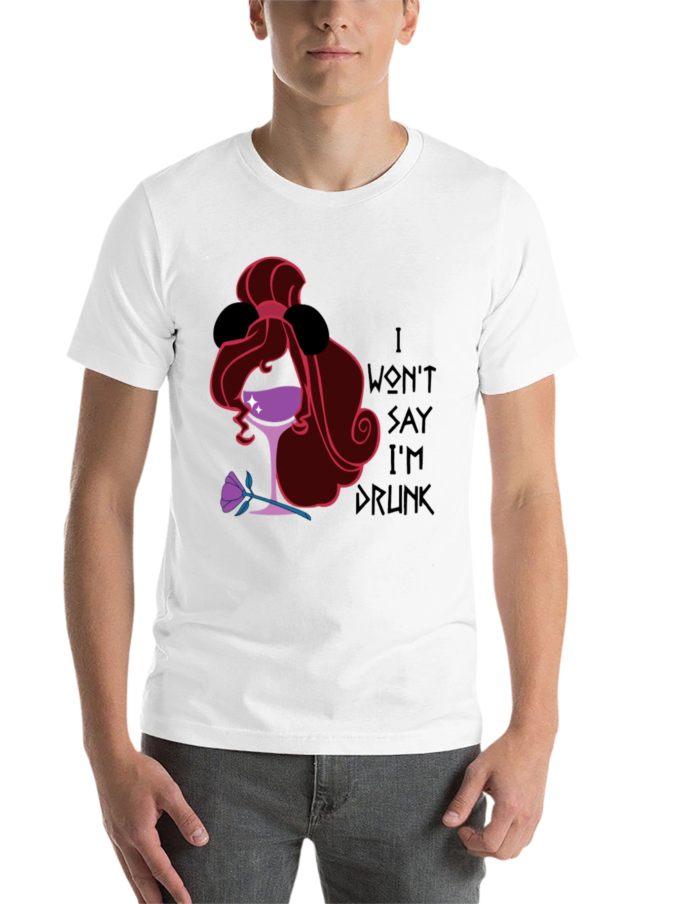 Black I Won't Say I'm Drunk T-Shirt view 14
