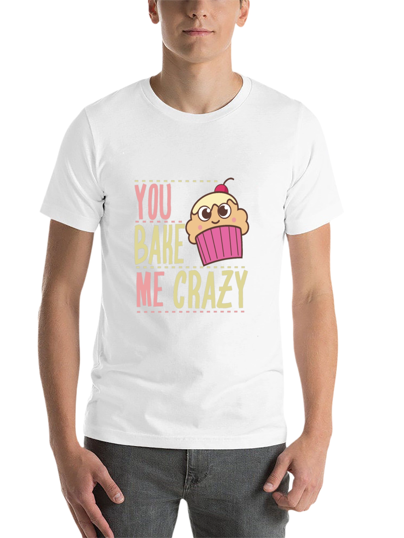 Black You Bake Me Crazy Graphic T-Shirt view 14
