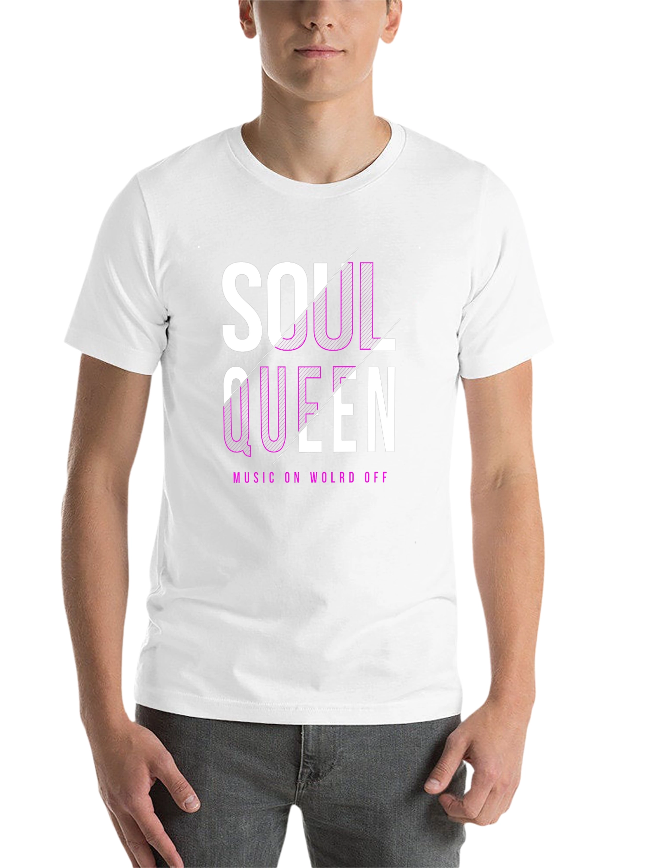 Black Soul Queen Black Graphic Tee view 14