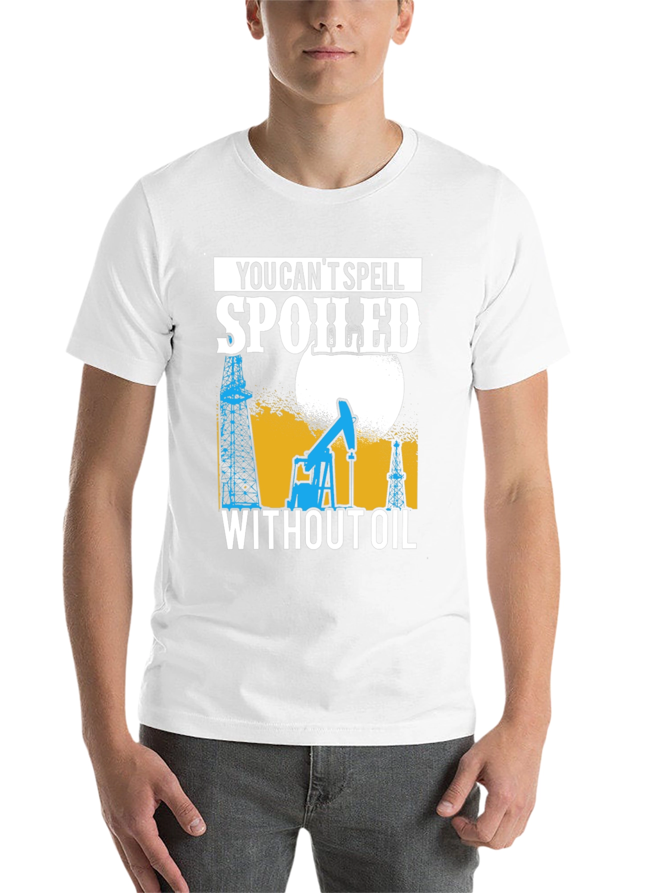 Black Spoiled Without Oil T-Shirt view 14