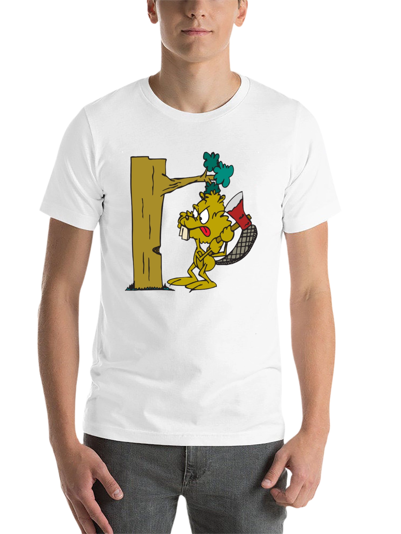 Black Beaver Lumberjack Graphic Tee view 14