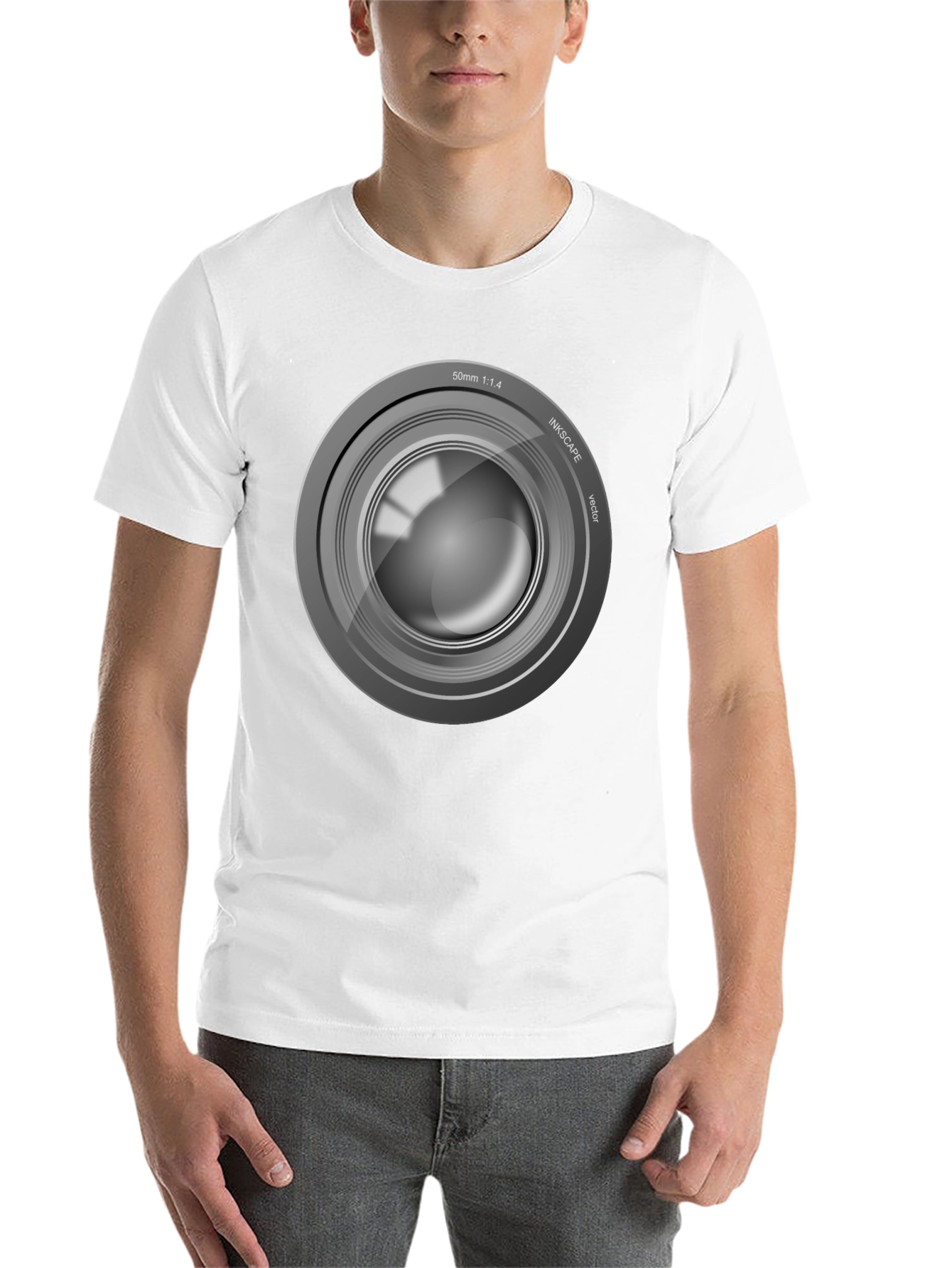 Camera Lens Graphic T-Shirt - Photographer Style - 14