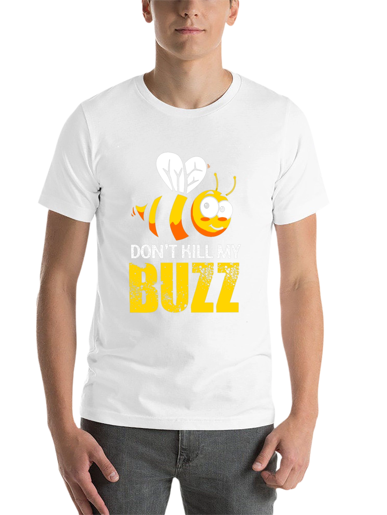 Black Don't Kill My Buzz Graphic T-Shirt view 14