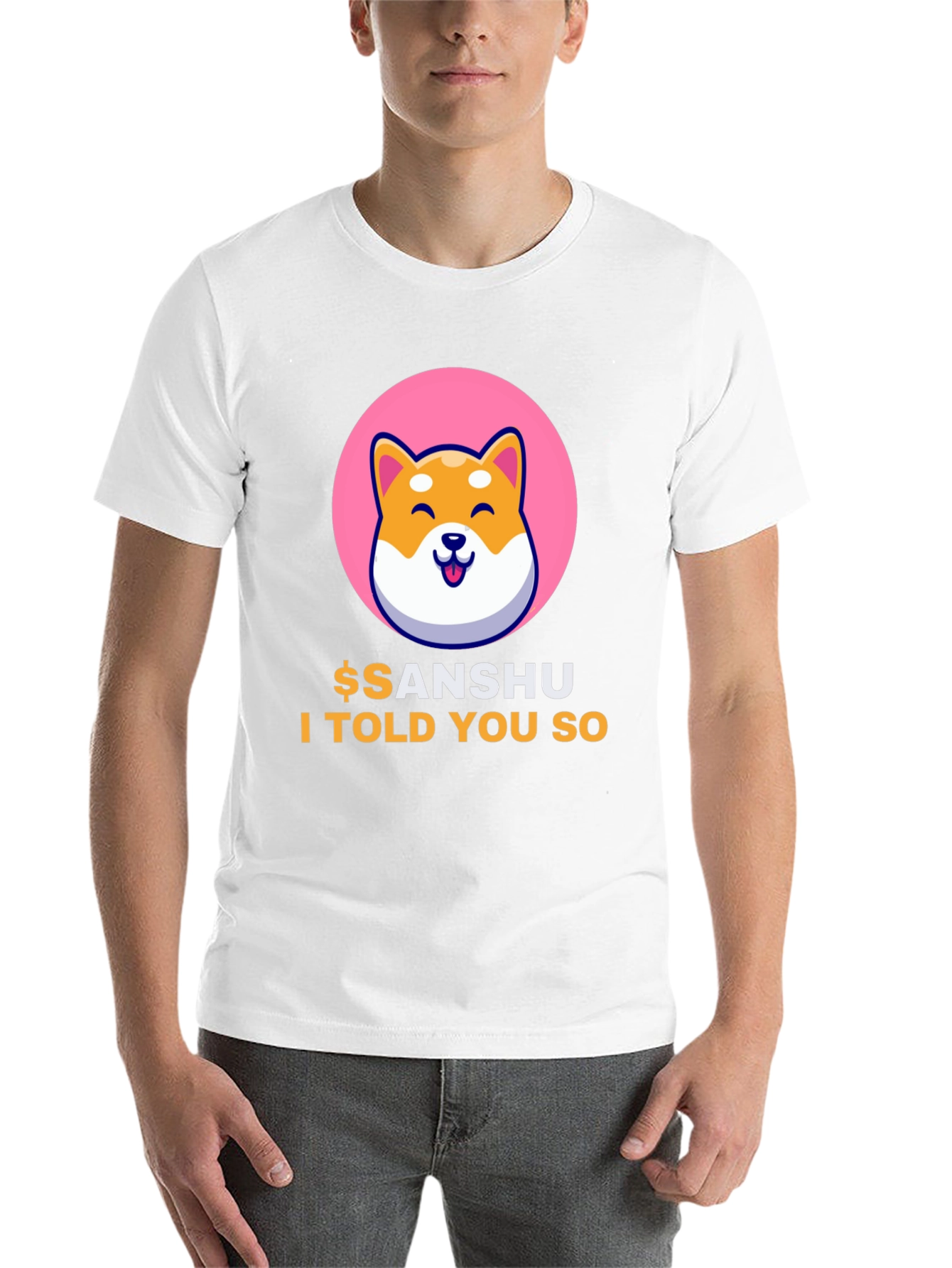 Sanshu Inu Crypto Meme T-Shirt - 14