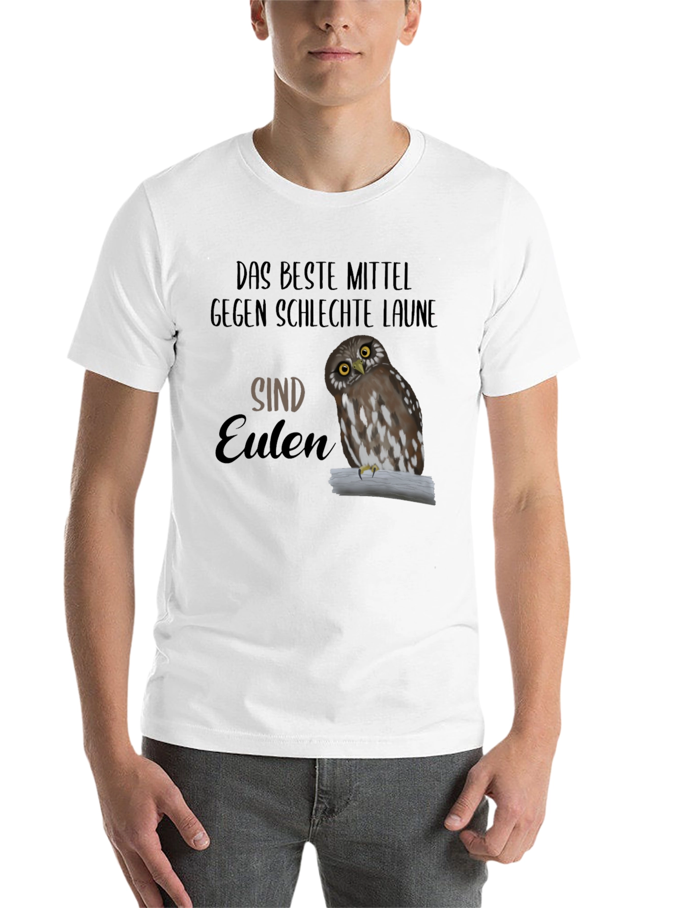 Black Owl T-Shirt - Das Beste Mittel Gegen Schlechte Laune view 14