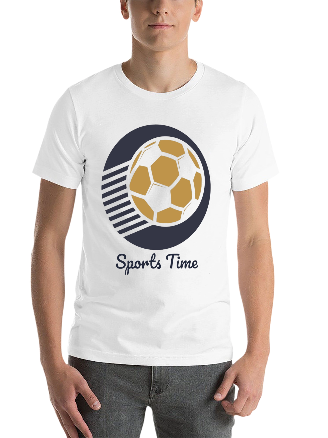 Black Sports Time Graphic T-Shirt view 14